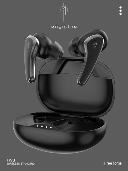Premium  Wireless Noice Cancelling In-Ear airpod Magic TOM Black