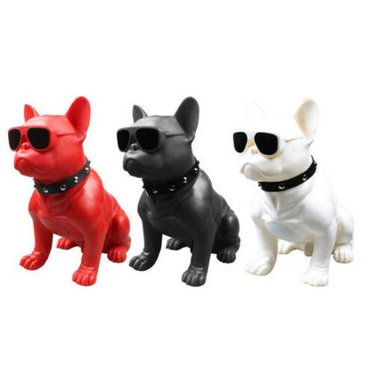 Bulldog Pug Wireless Bluetooth Speaker - Portable Full Body Dog Stereo Speaker