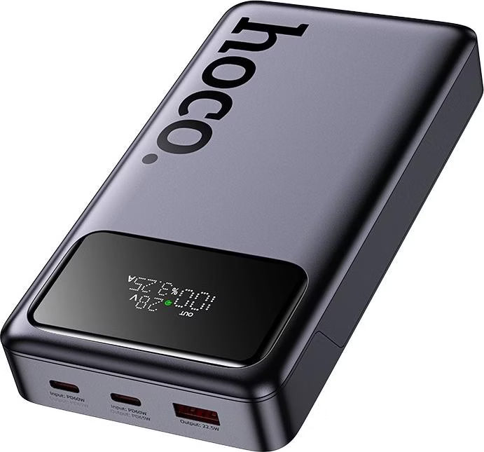 HOCO Q40 Leader PD 65W Power Bank with Digital Display Dark 25000mAh