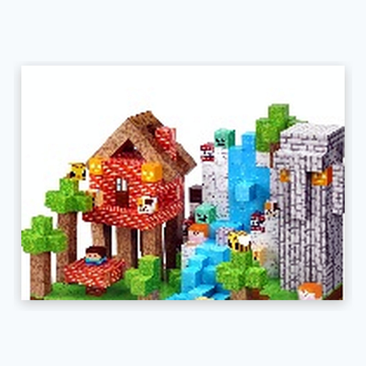ZH-023 view 3 - 150 PCS STEM Educational Magnetic Building Blocks - Jungle Tribe Adventure