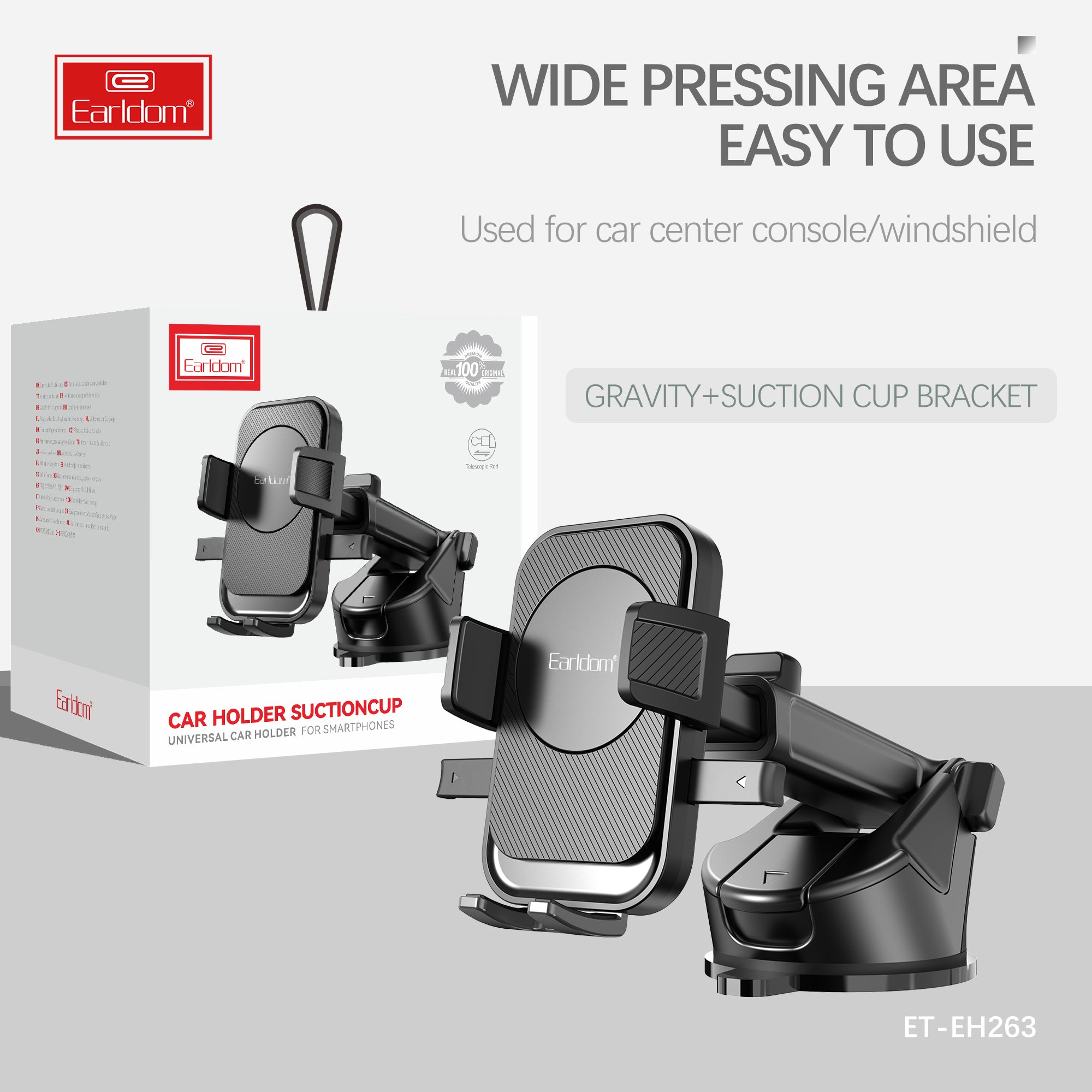 Strong SuctionCup EH263 Holder