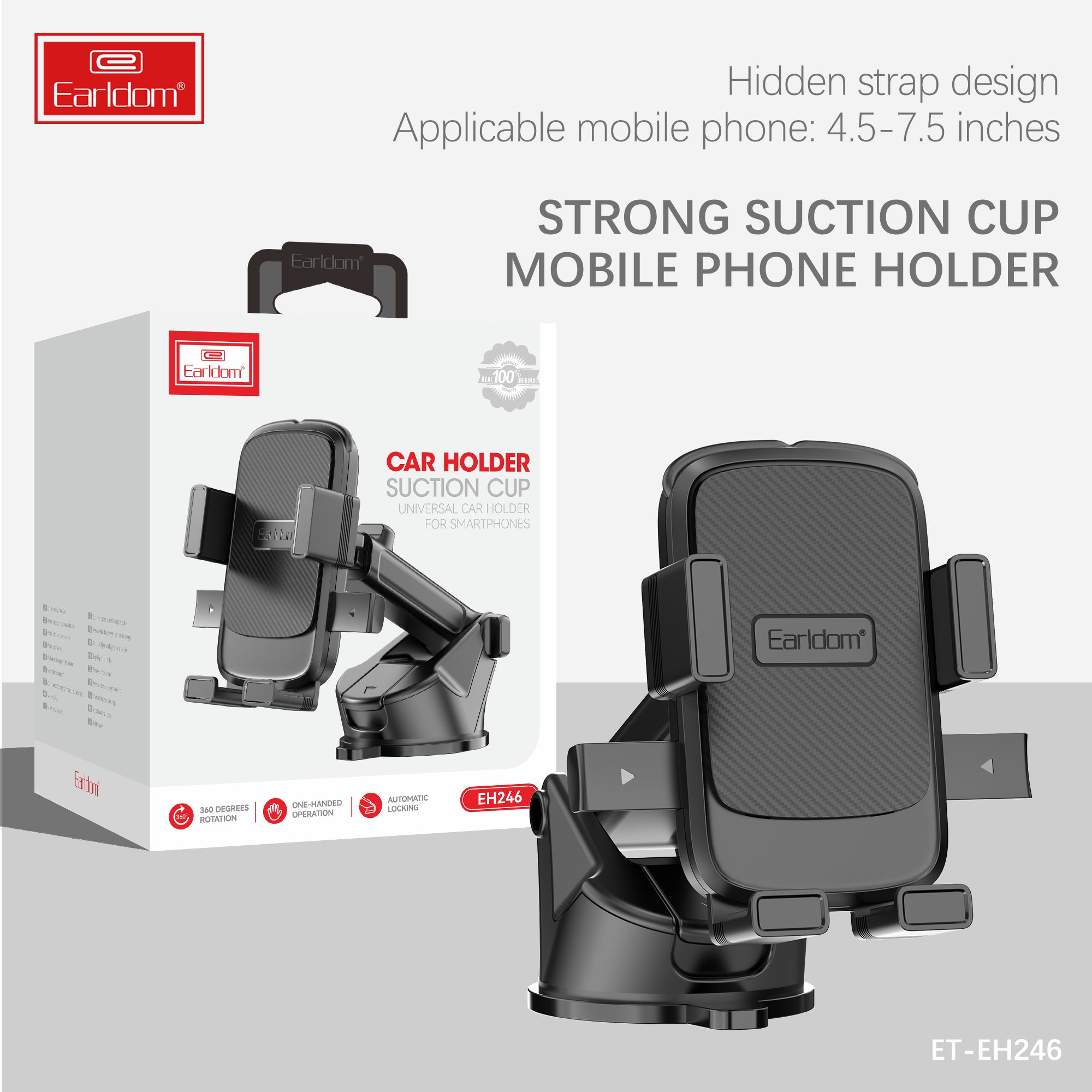 Earldom car center console windshield