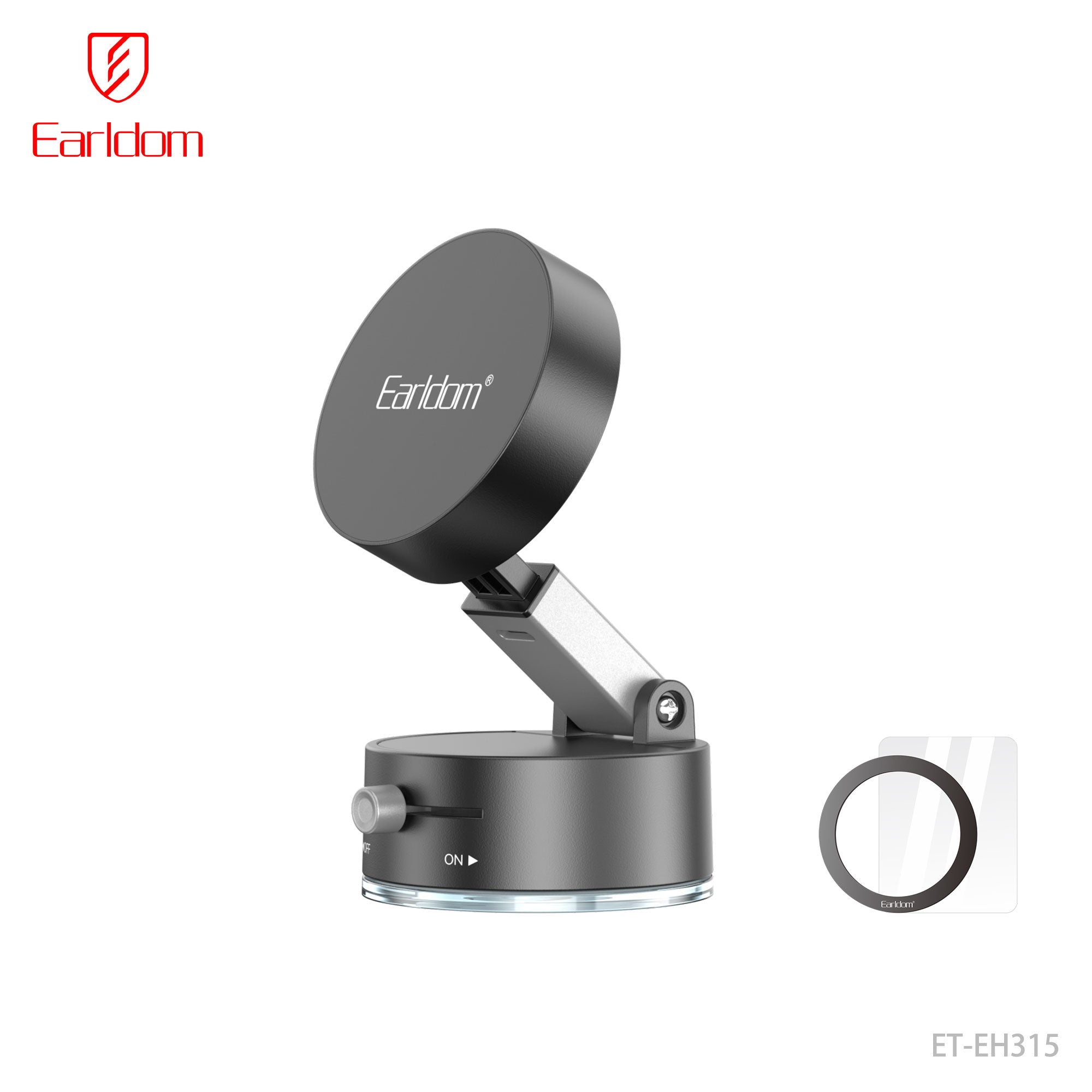 Earldom Magnetic Suction Cup Mobile Phone Stand