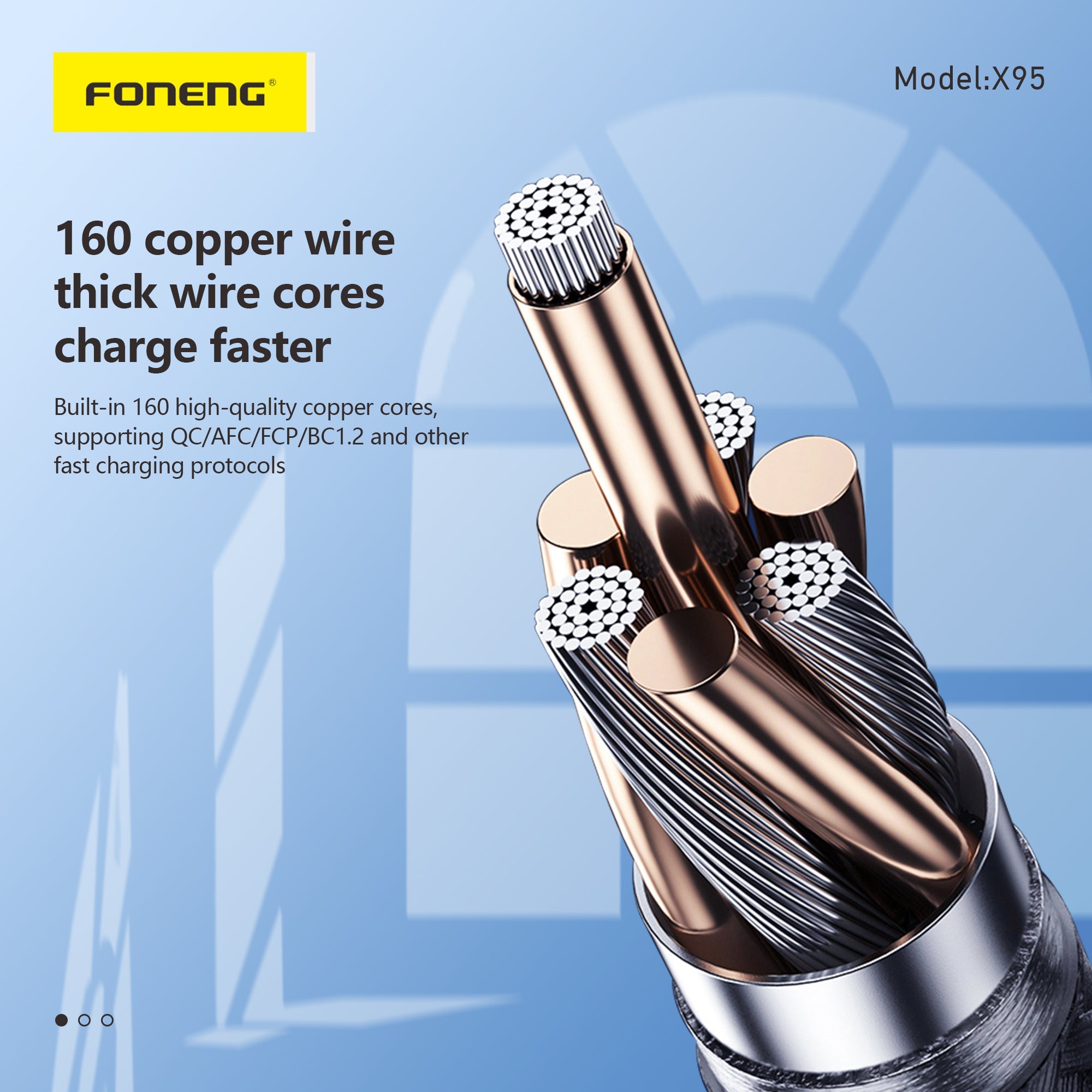 Foneng X95 1.2M Cable