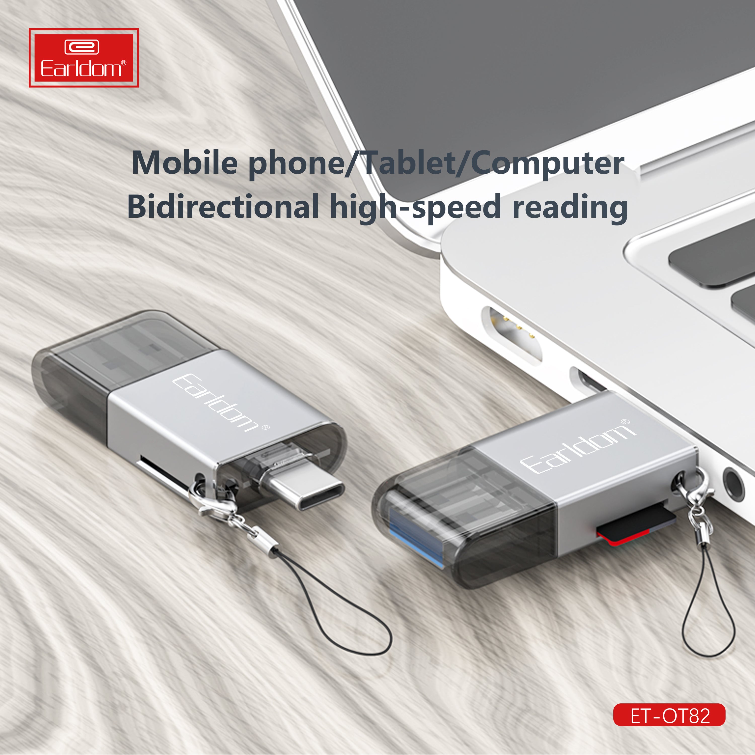 type c lighting to micro sd card to mobile phone