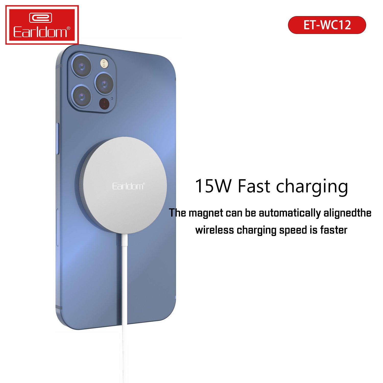 ET-WC12 wireless charger for iphone