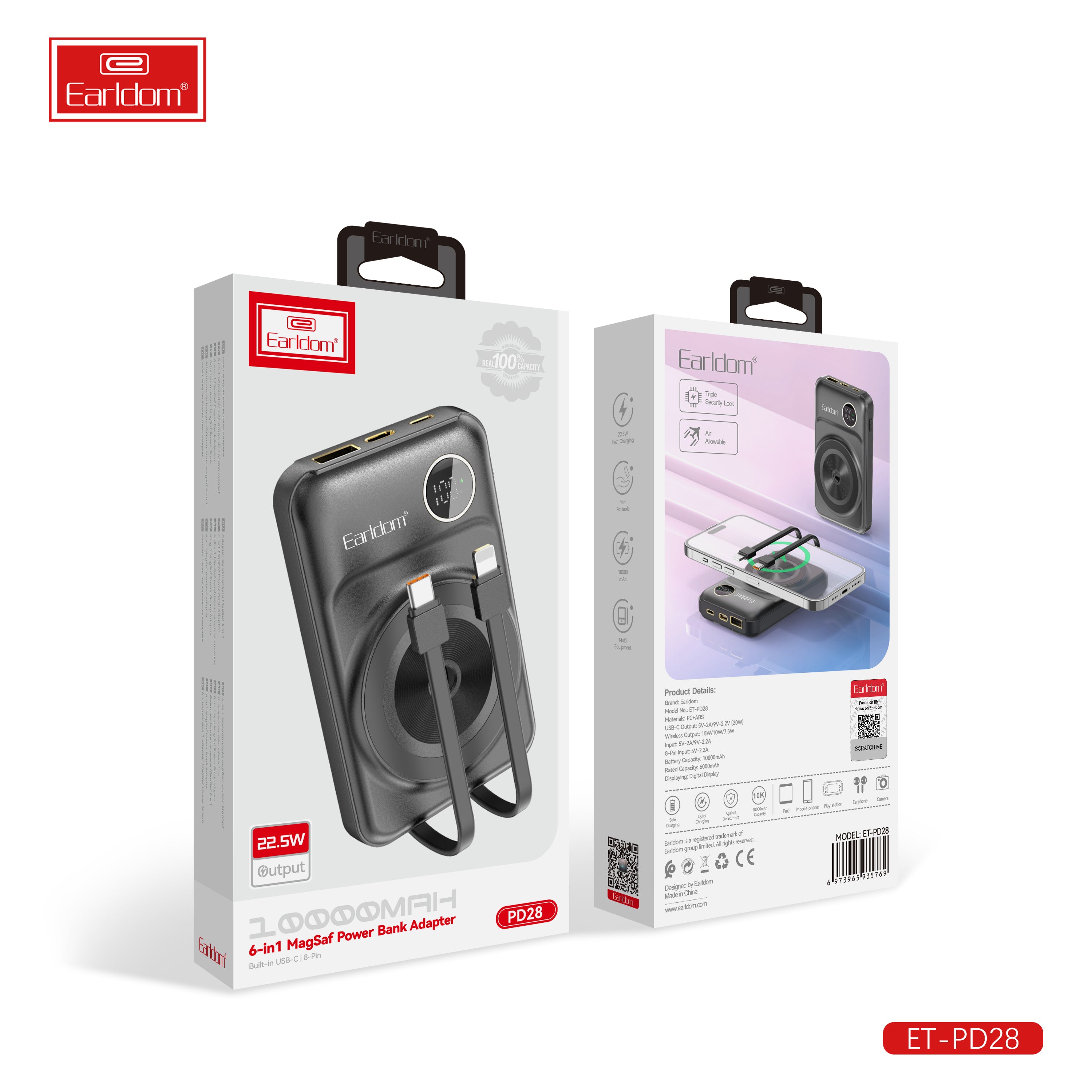 ET-PD28 Wireless powerBank