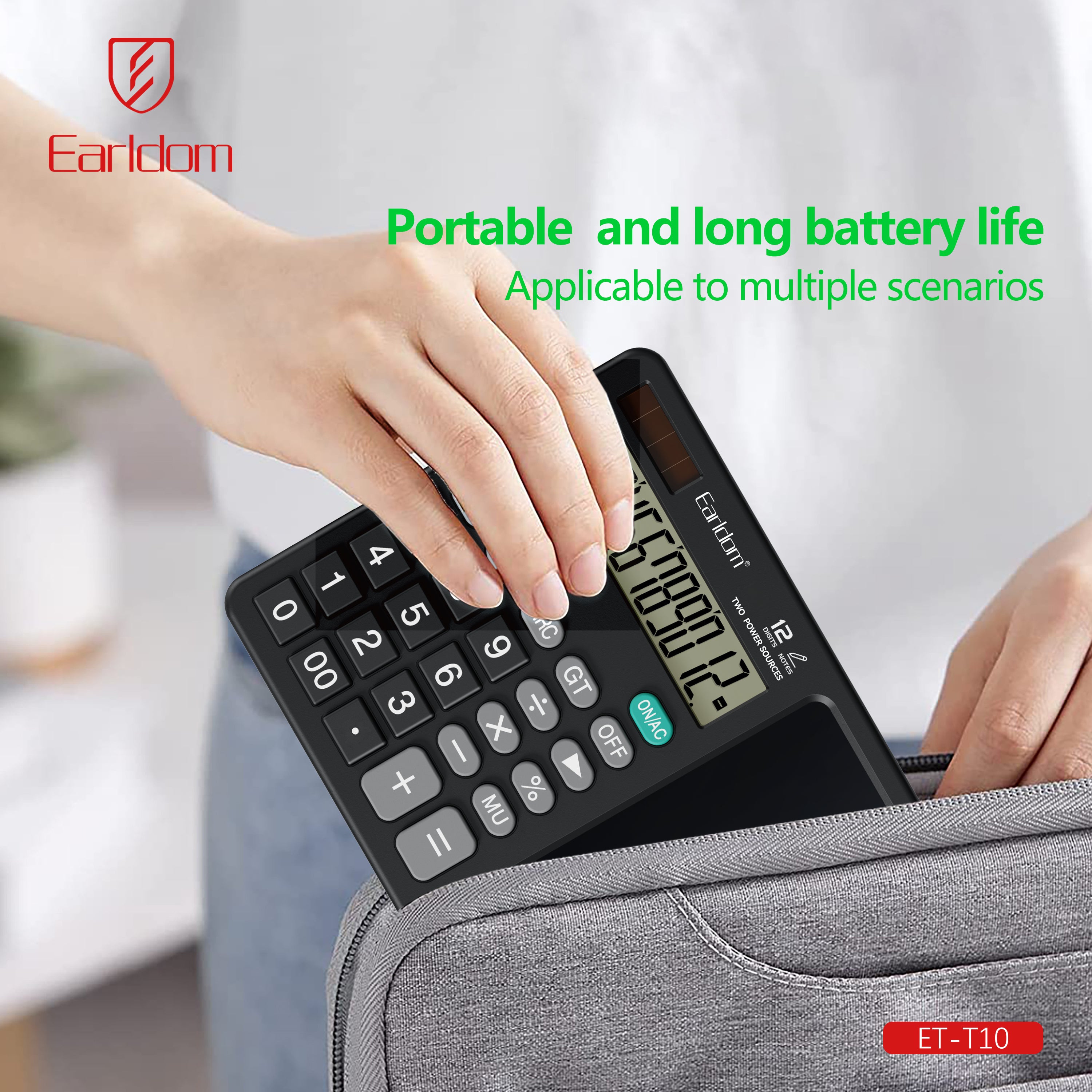 Calculator with Notepad ET-T10