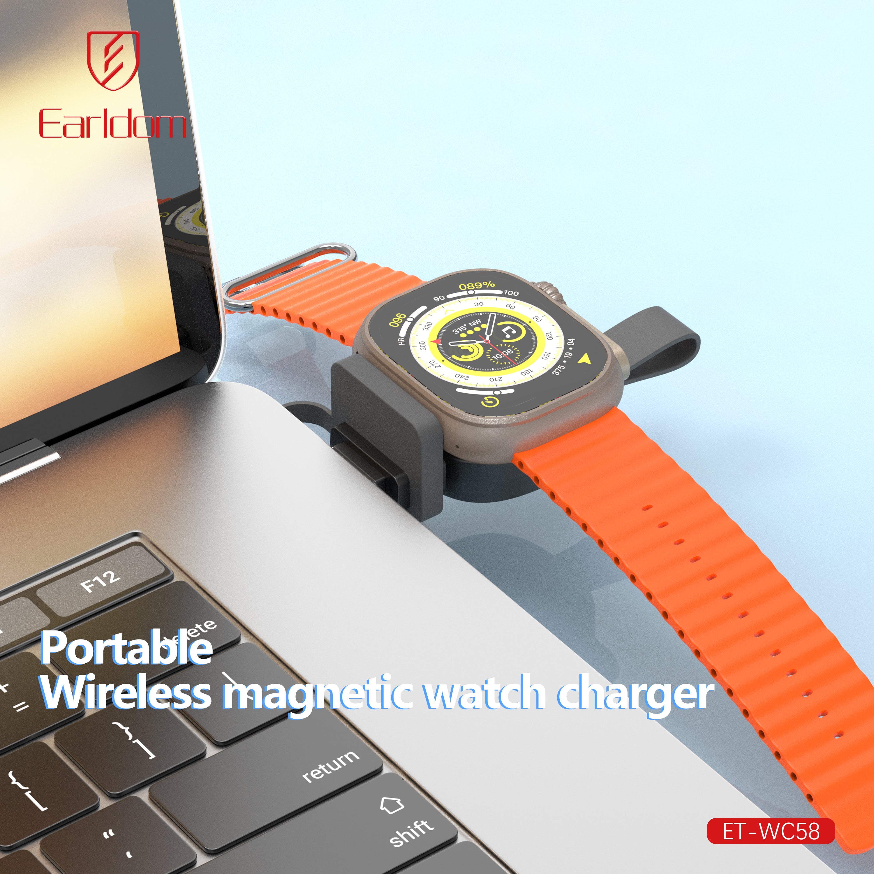 Magnetic watch charger