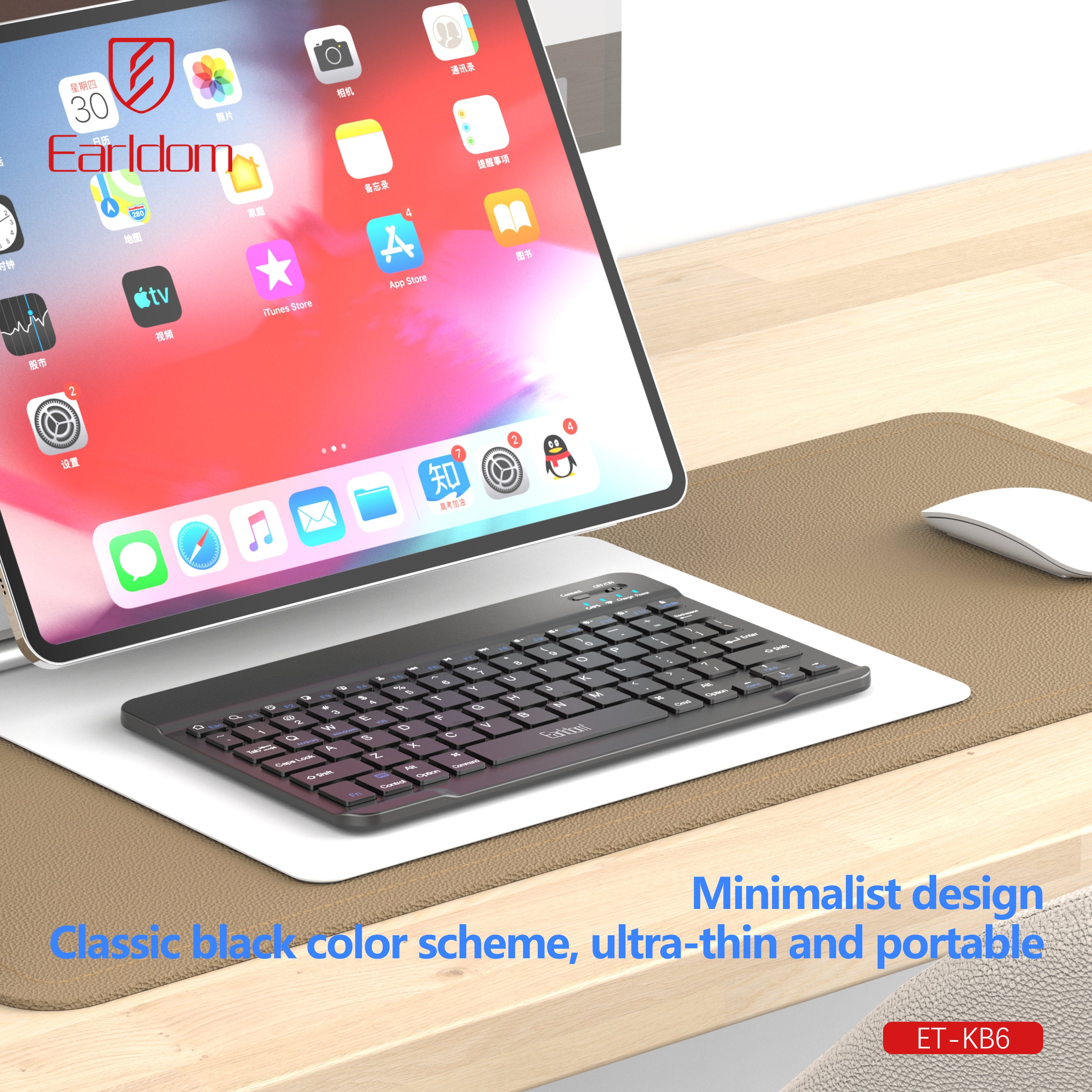 Bluetooth Keyboard ipad ET-KB6