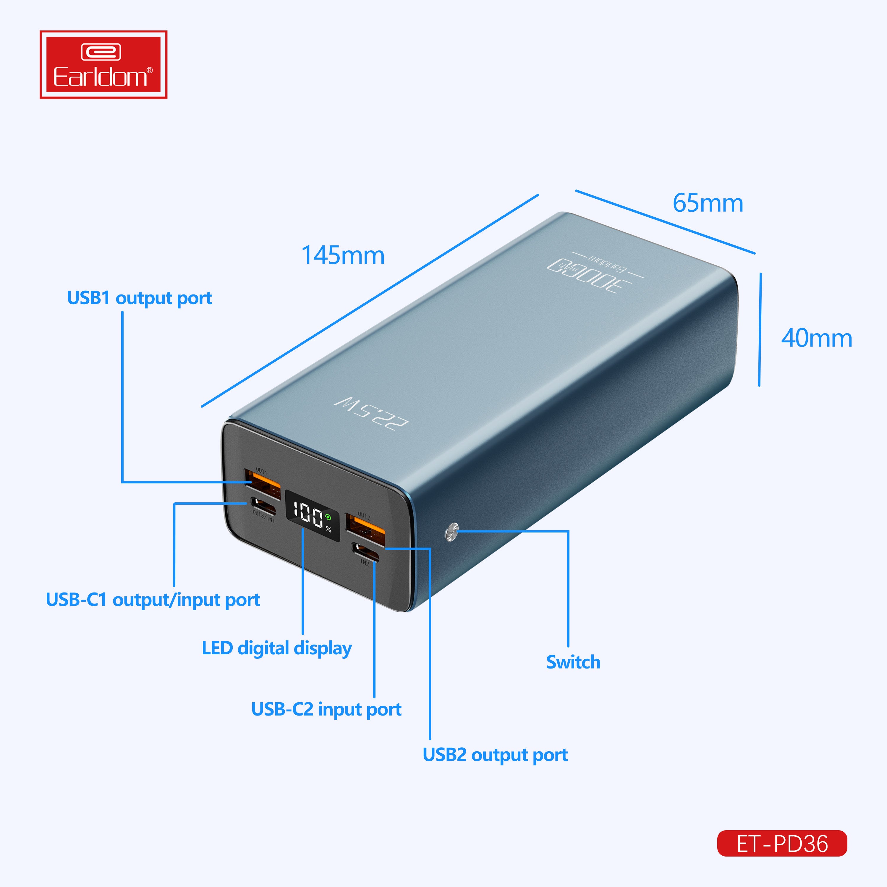 ET-PD36 (30000MAh)