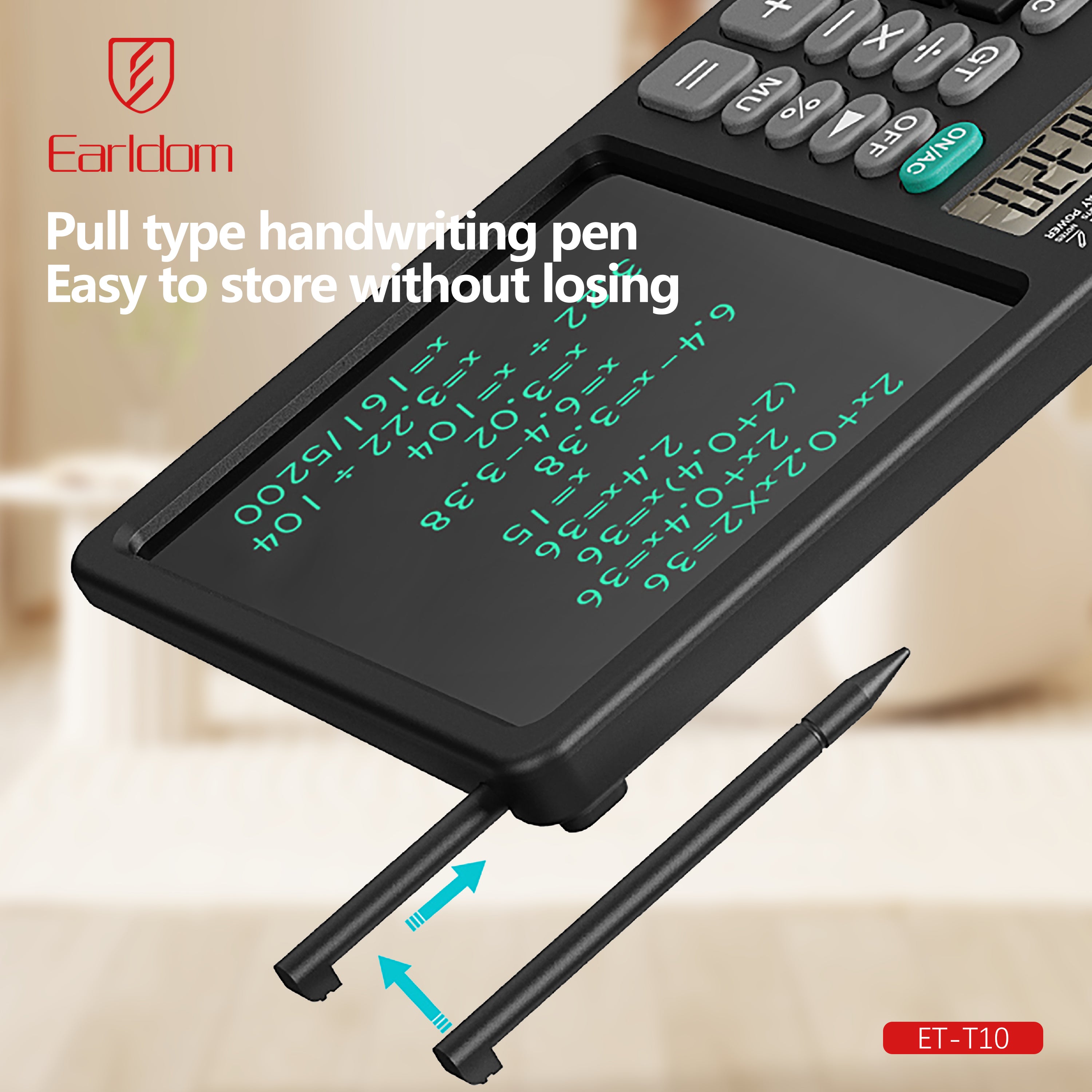 Calculator with Notepad ET-T10