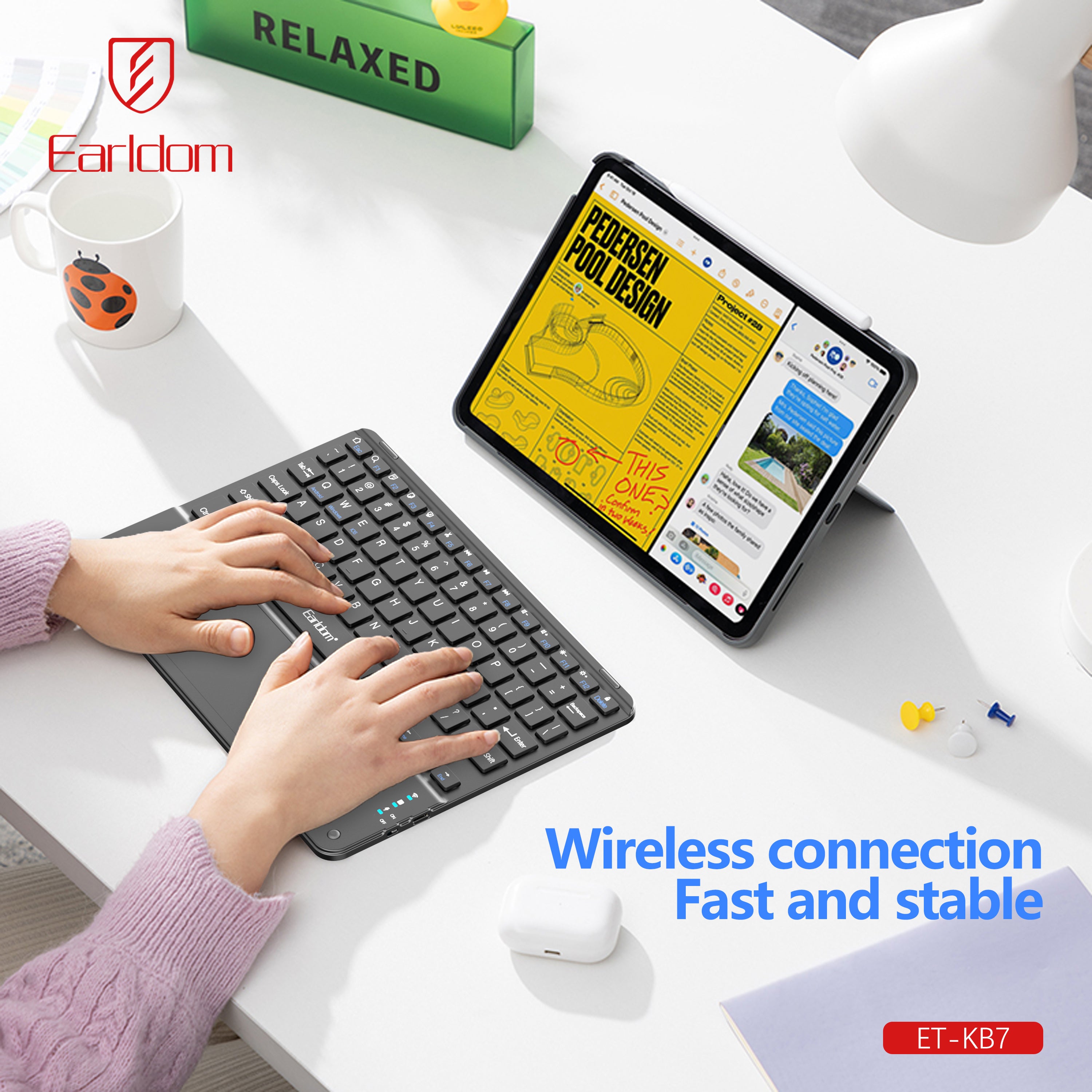 Bluetooth Keyboard ipad ET-KB7