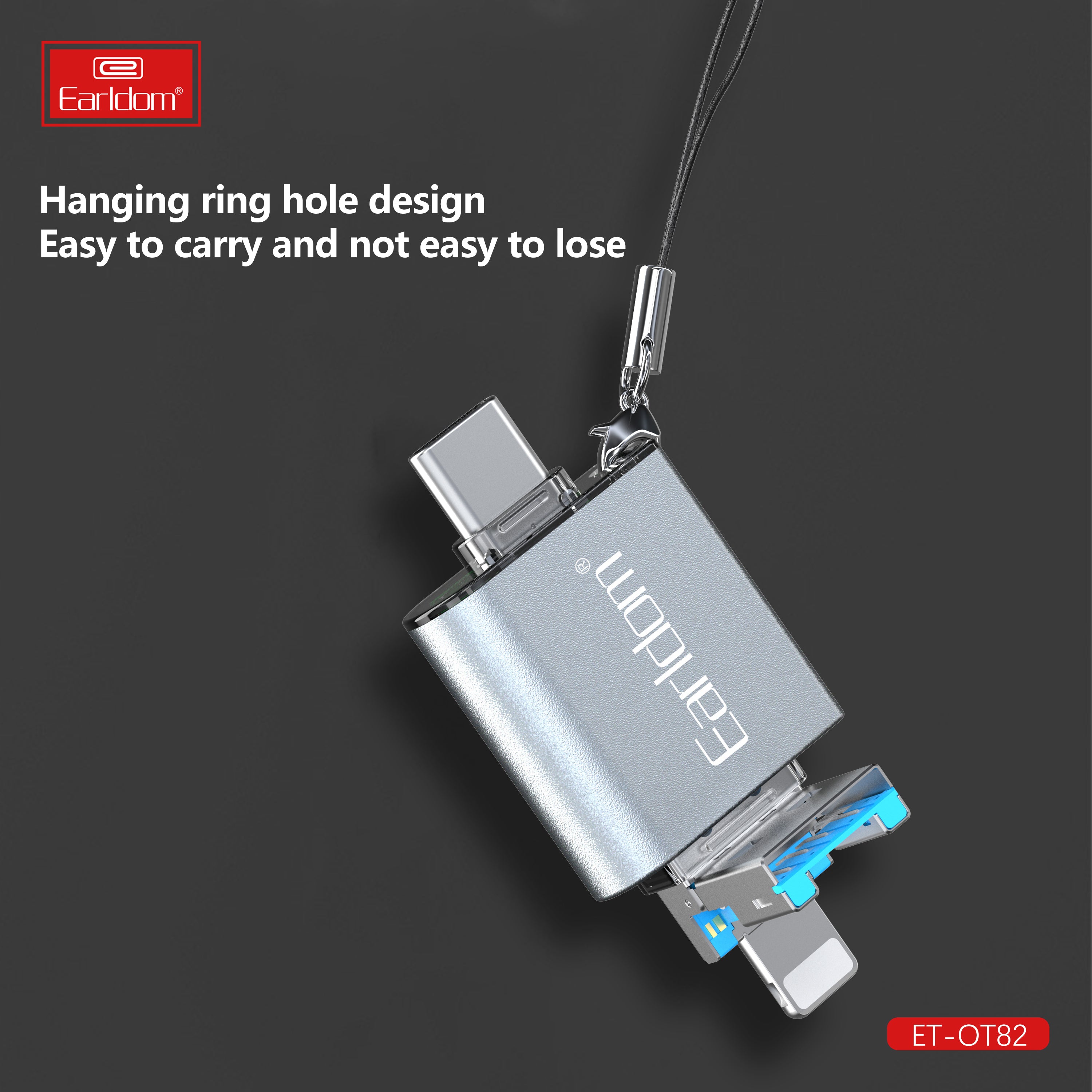 type c lighting to micro sd card to mobile phone