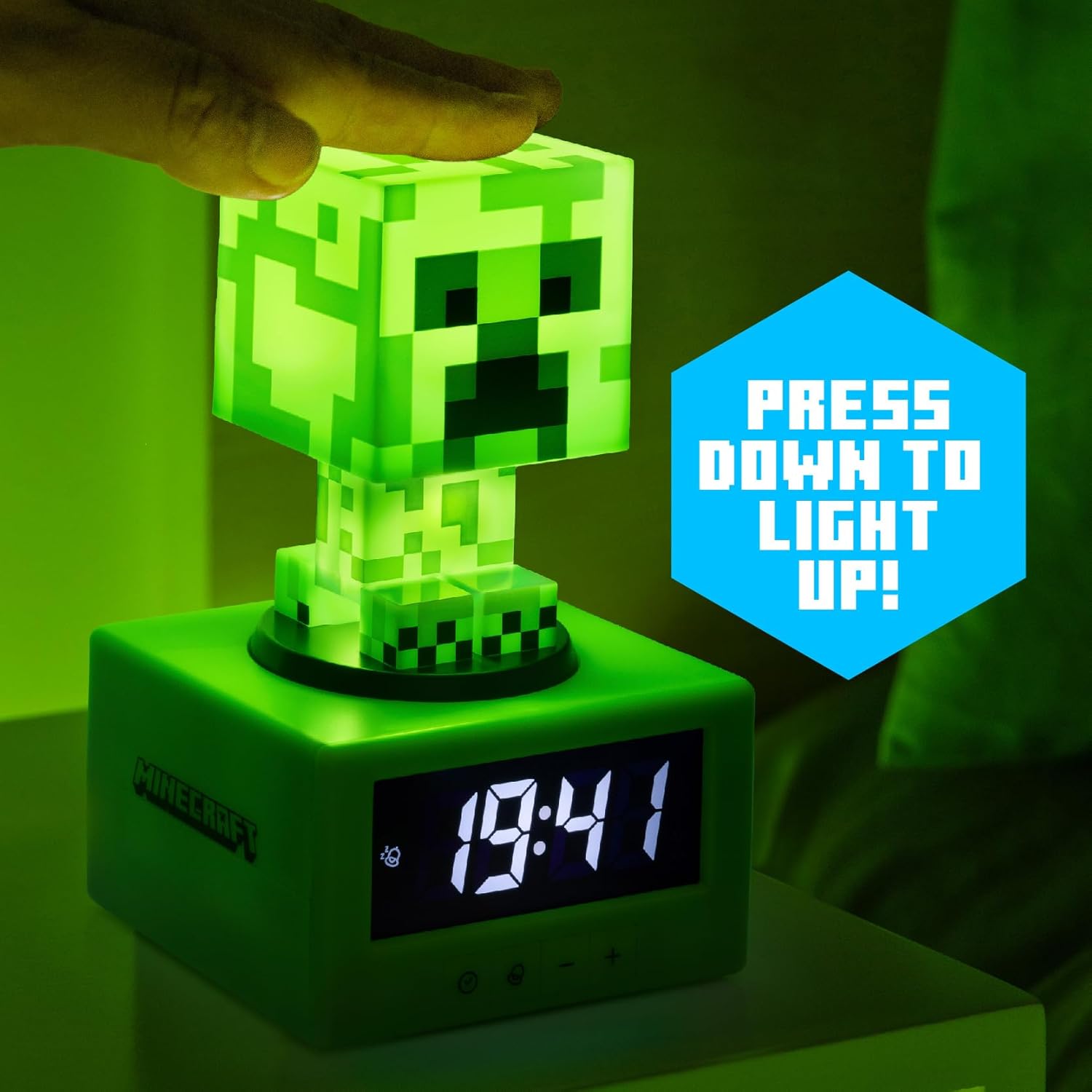 Creeper Icon Alarm Clock