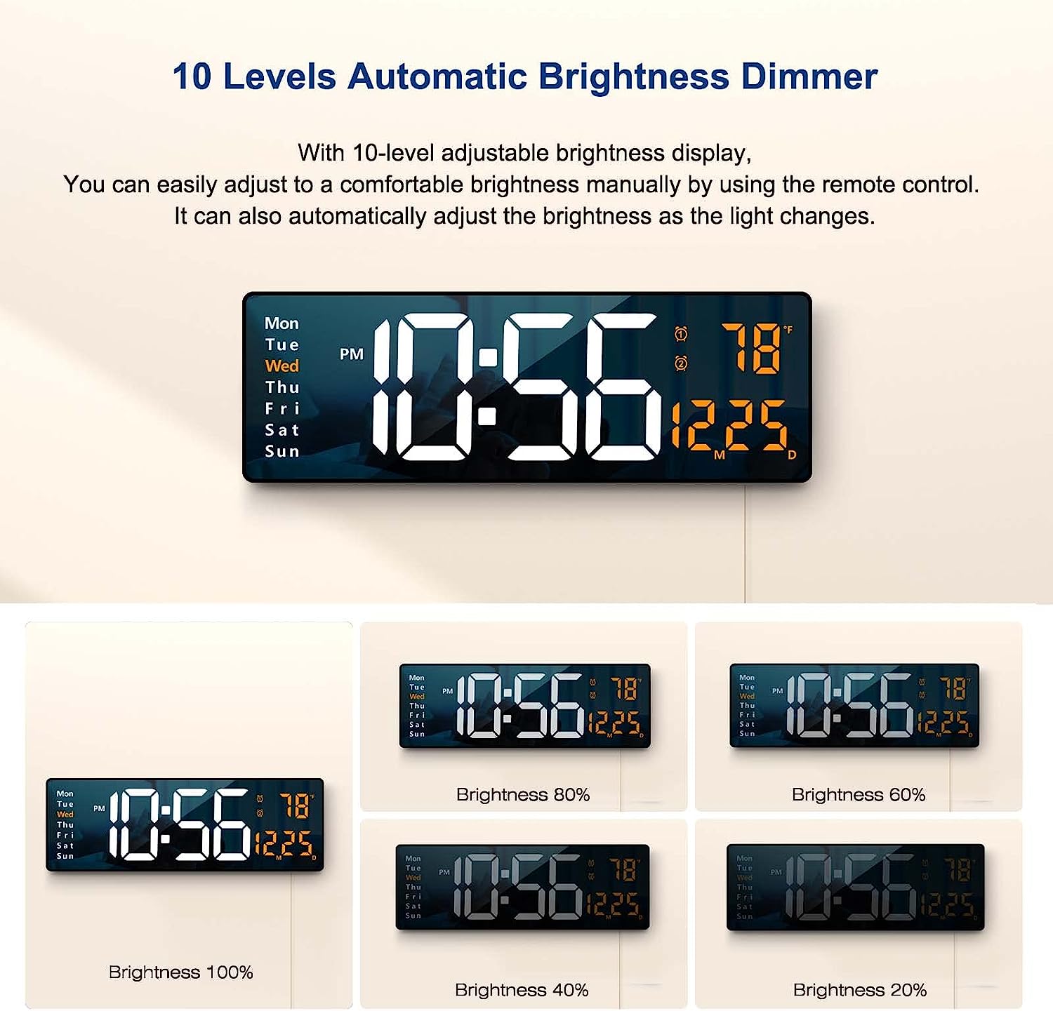 Big Size LED Clock