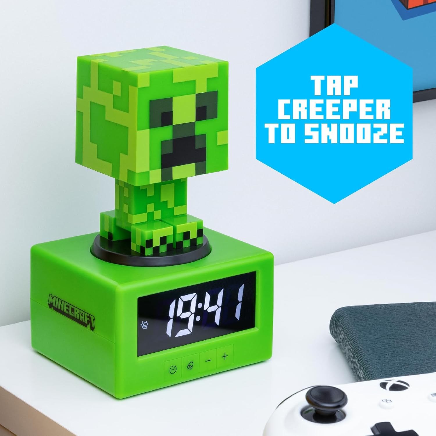 Creeper Icon Alarm Clock