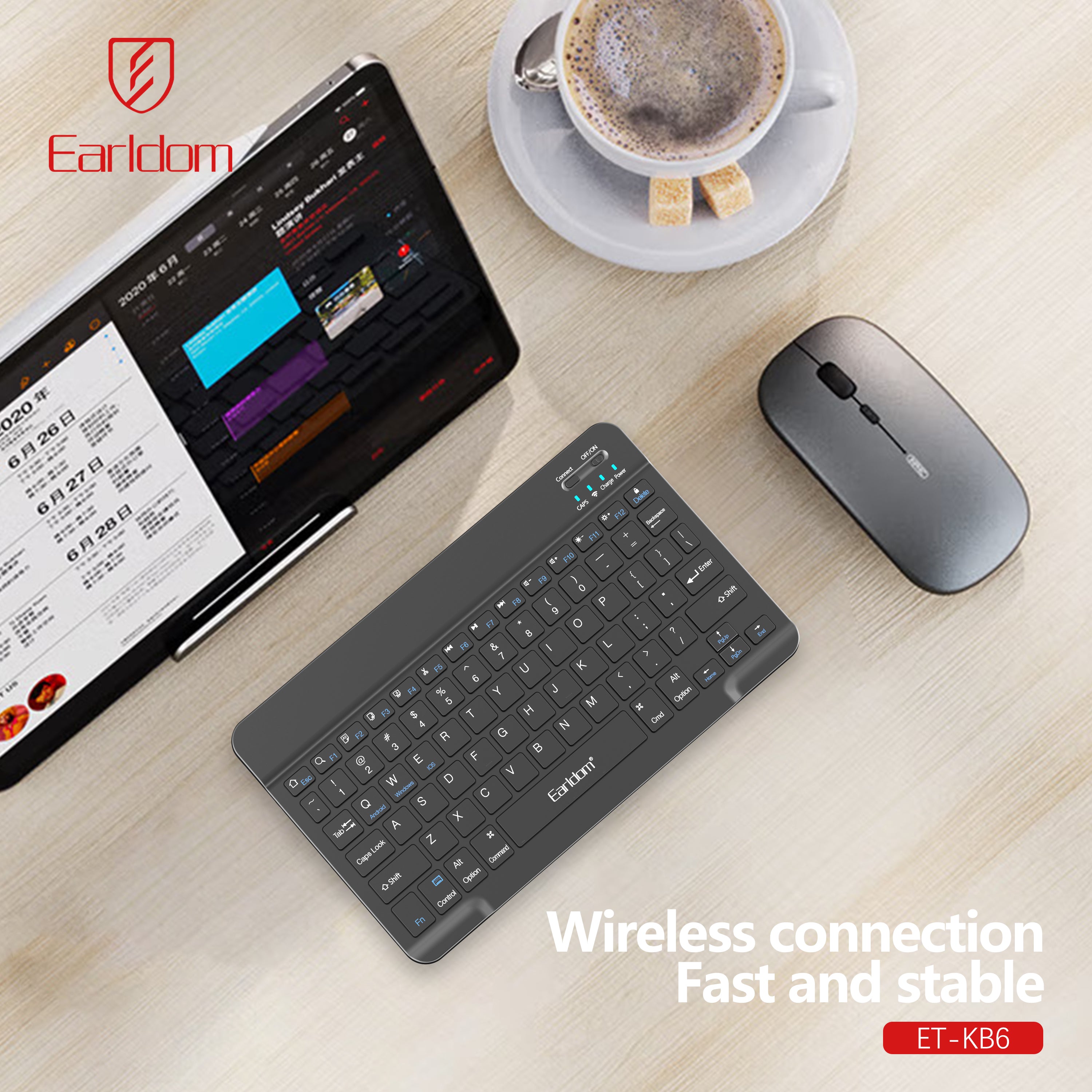 Bluetooth Keyboard ipad ET-KB6