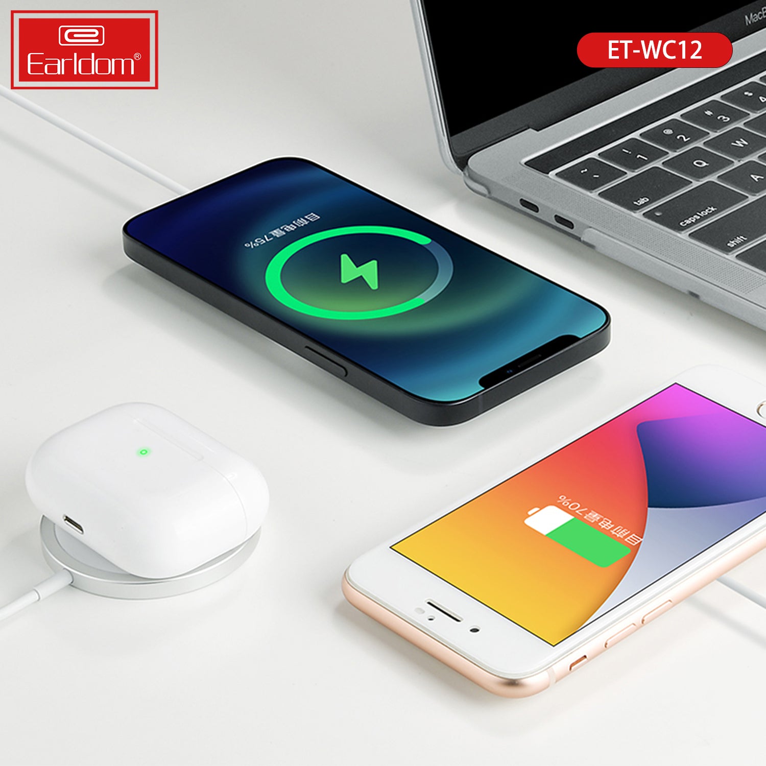 ET-WC12 wireless charger for iphone