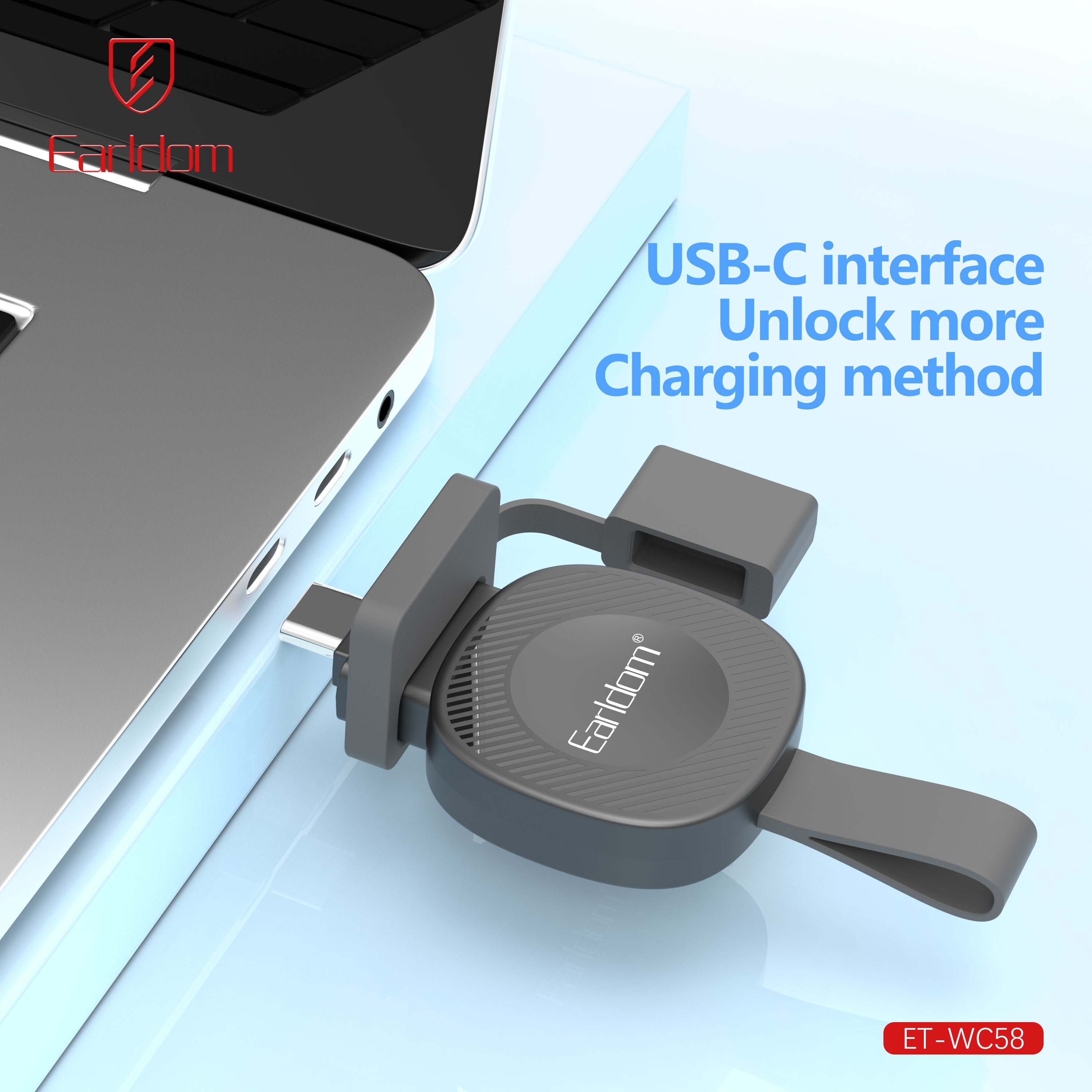Magnetic watch charger