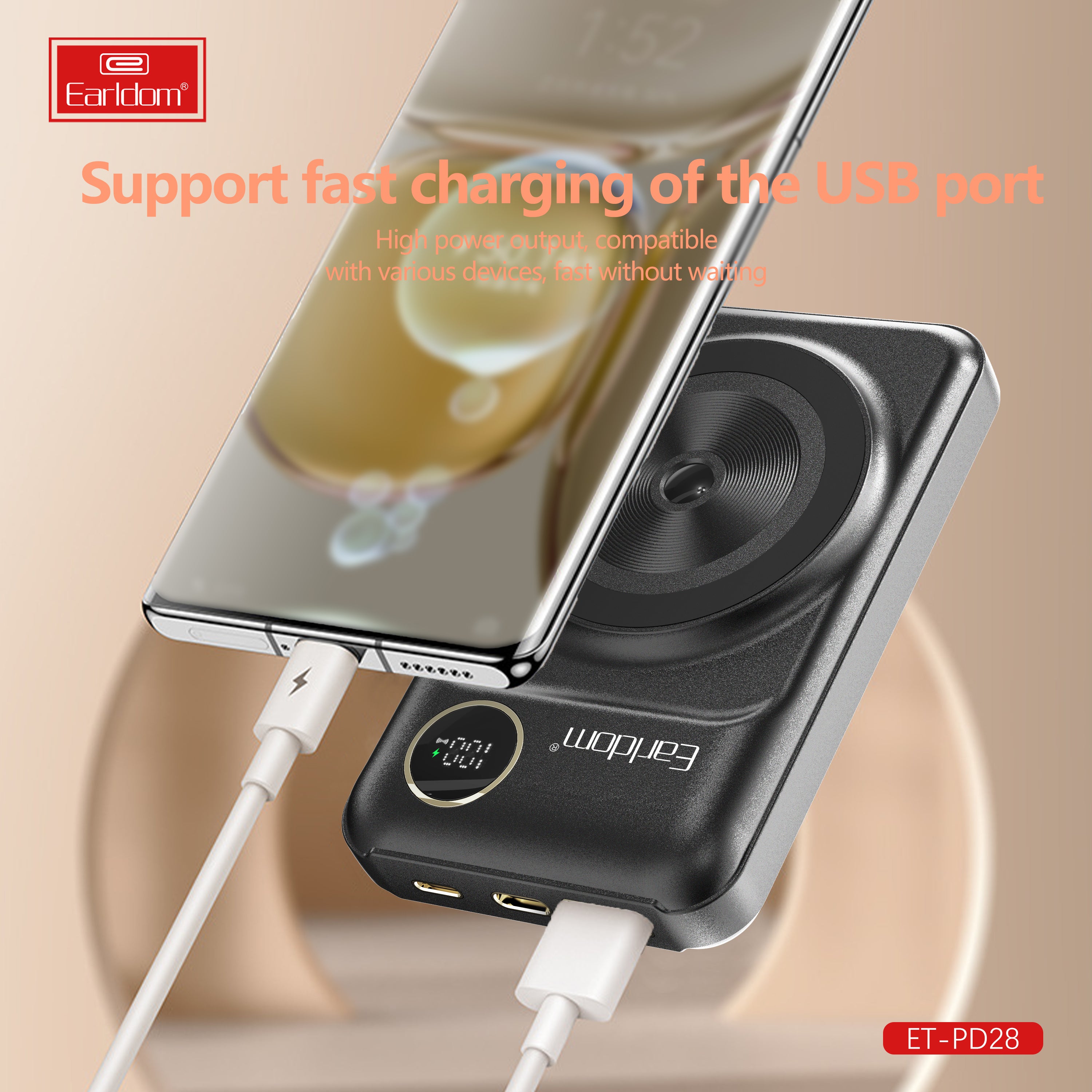 ET-PD28 Wireless powerBank
