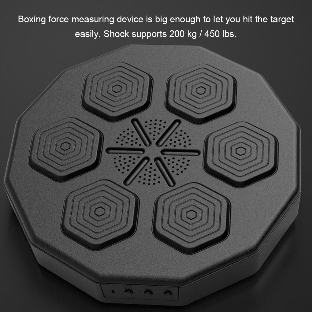 Smart Wall Target LED Sandbag Goal Intelligent Music Boxing Machine Pad Fitness Equipment Trainer Adults Youth