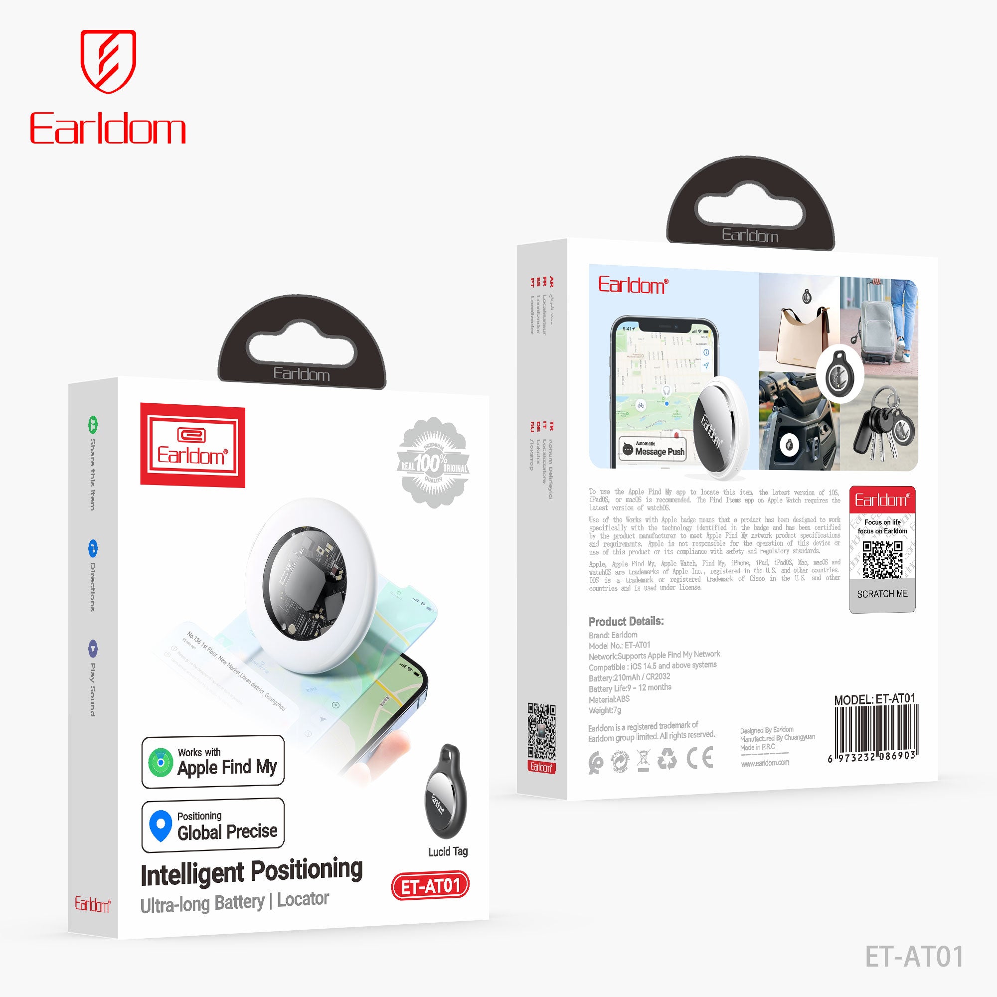 Global Positioning Anit Loss gps Tracker  ET-AT01