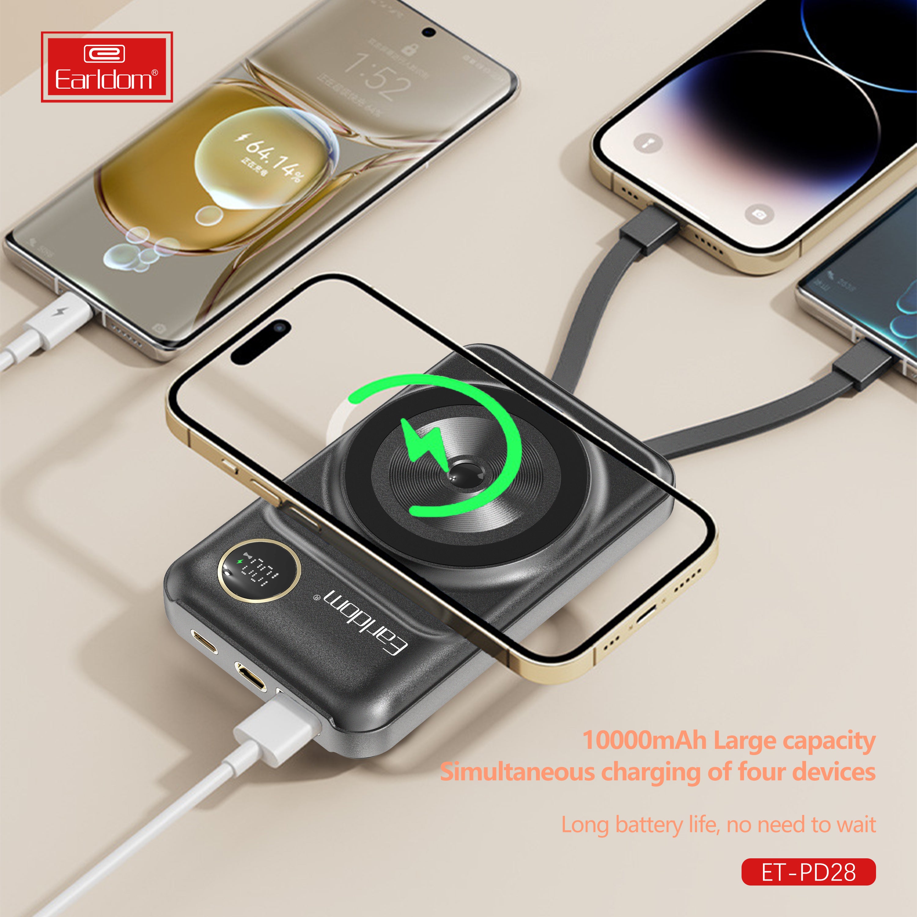 ET-PD28 Wireless powerBank