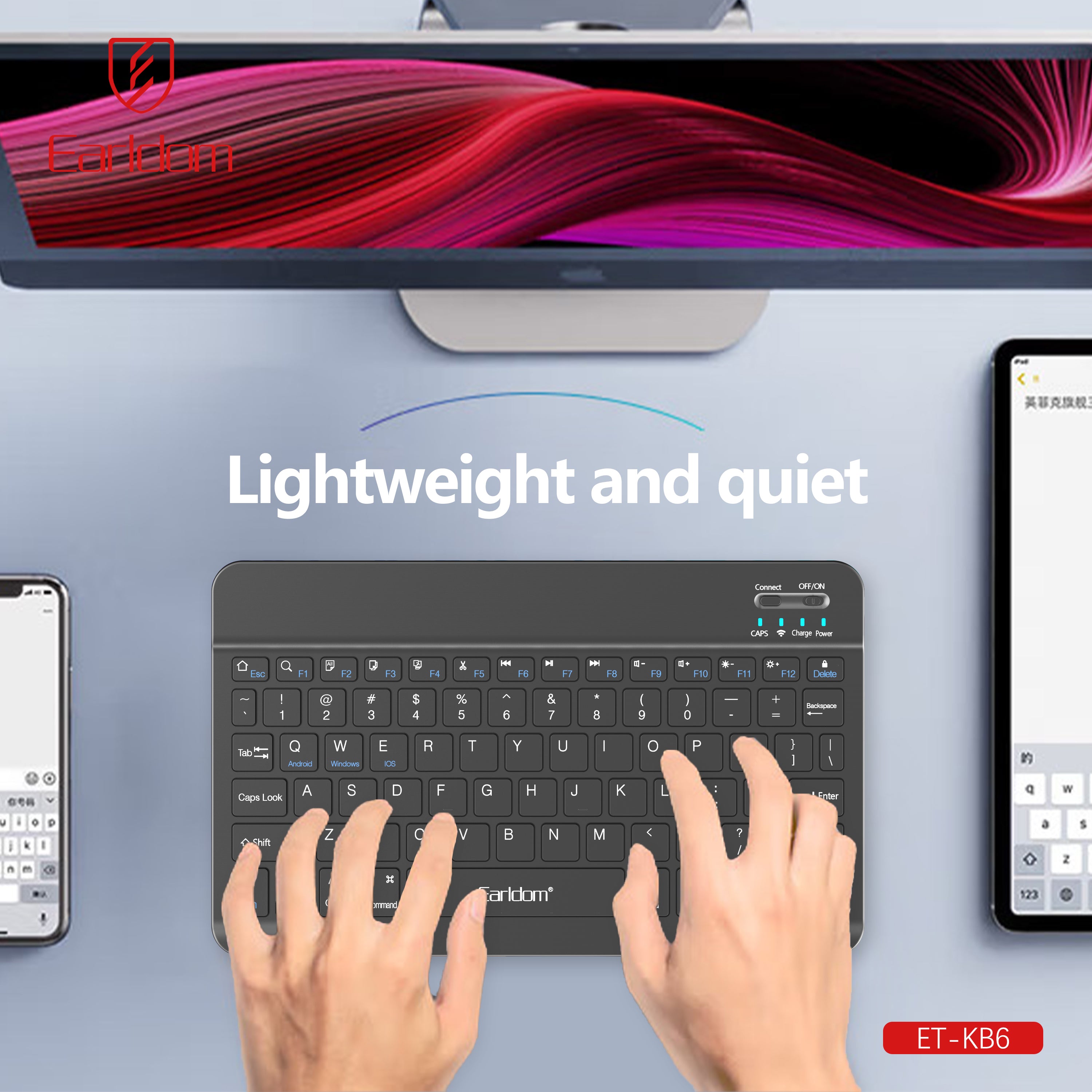 Bluetooth Keyboard ipad ET-KB6