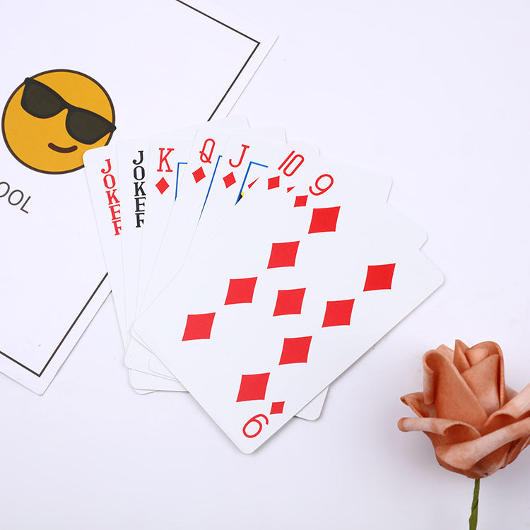 Waterproof PVC Poker Cards Creative Plastic Playing Cards 12pcs