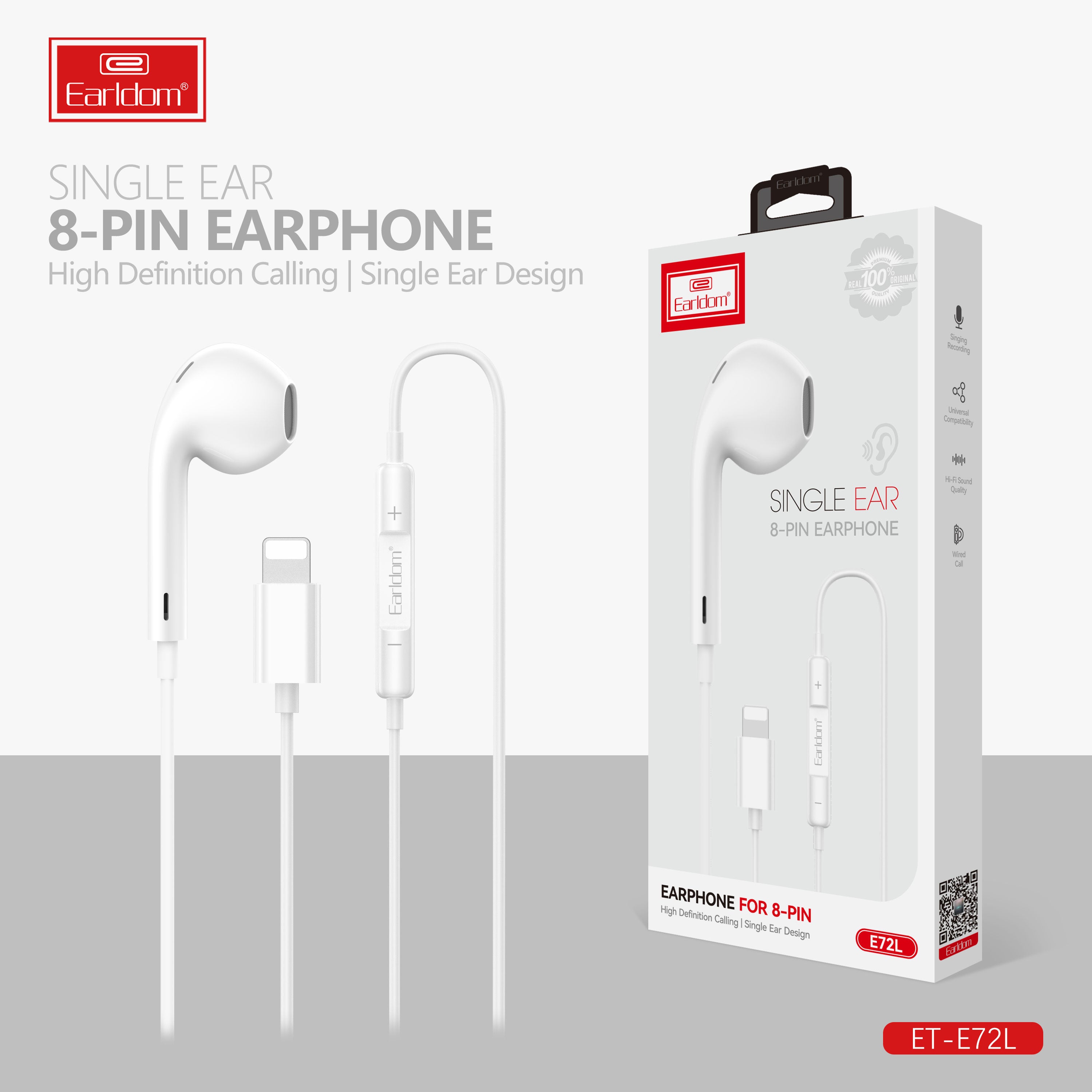 ET-E72L lighting earphone