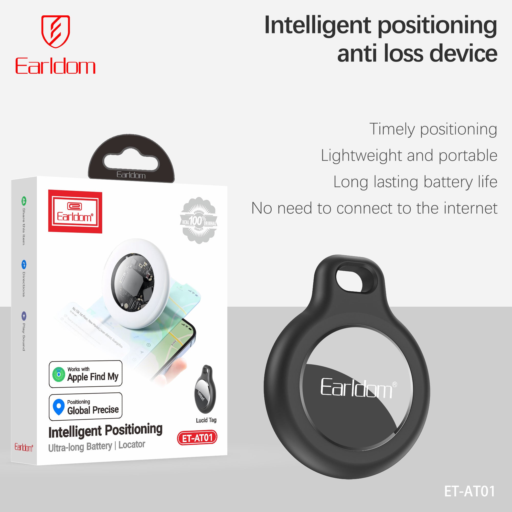 Global Positioning Anit Loss gps Tracker  ET-AT01