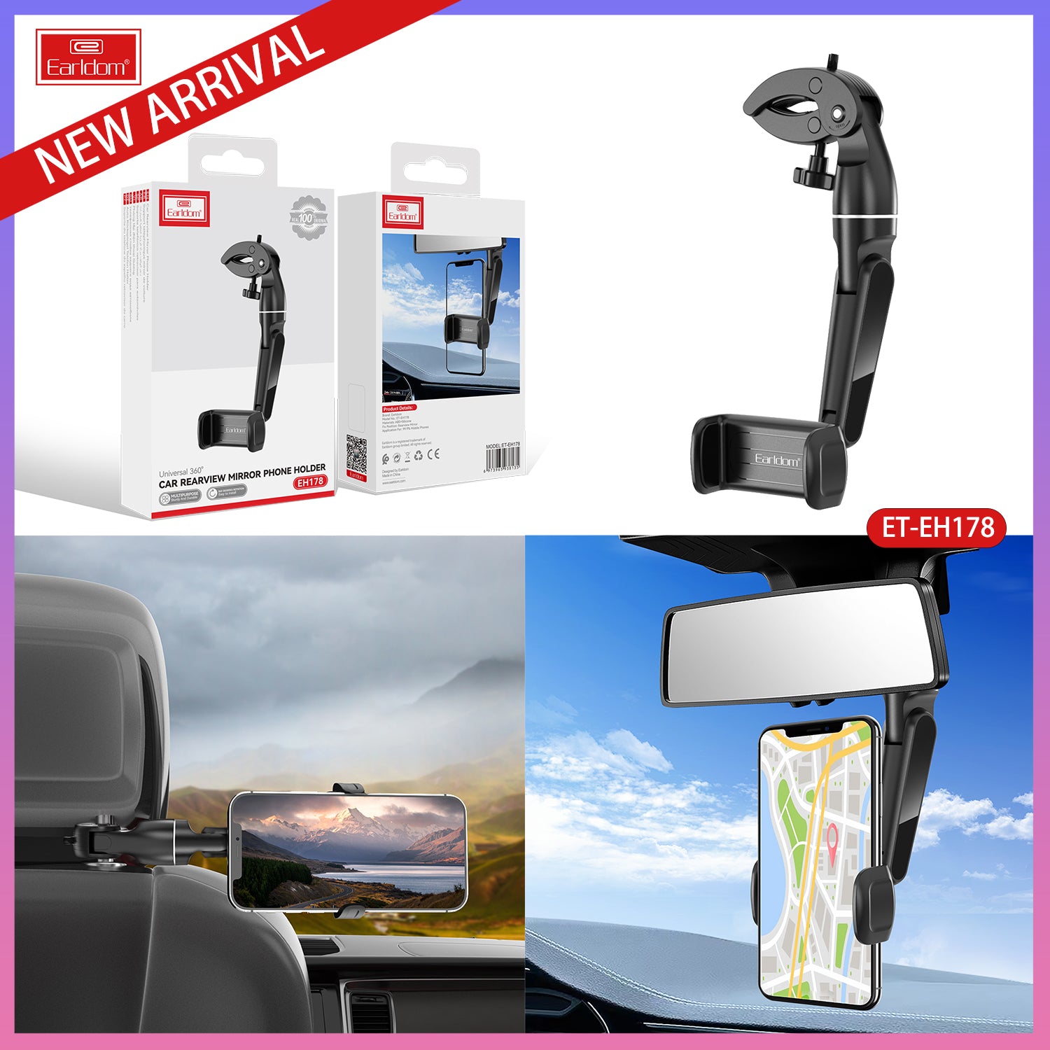 ET-EH178 phone holder Wholesale