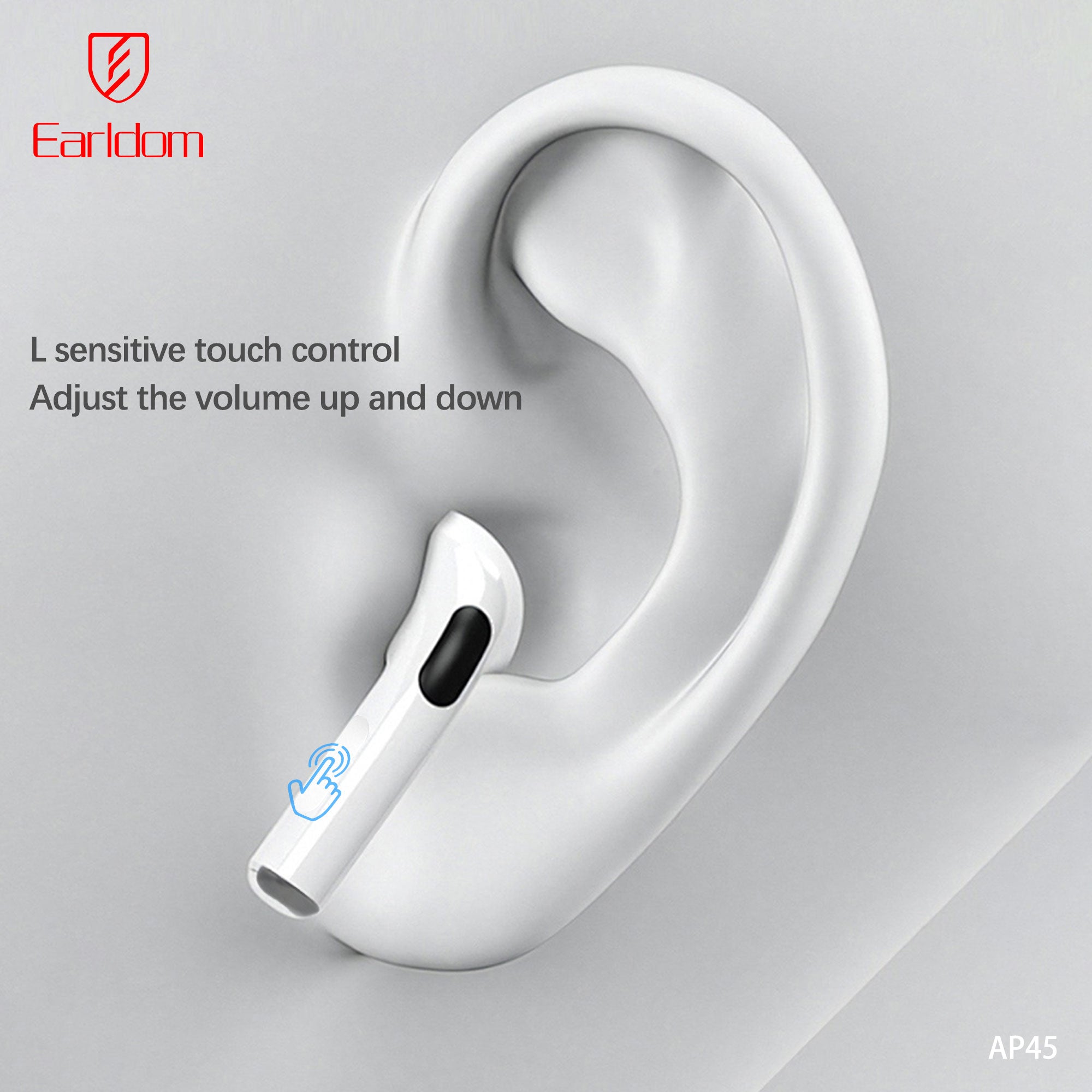 Ap45 Photo Earldom AP45 TWS Earbuds 30mAh 10M - White – TEQ PTY LTD