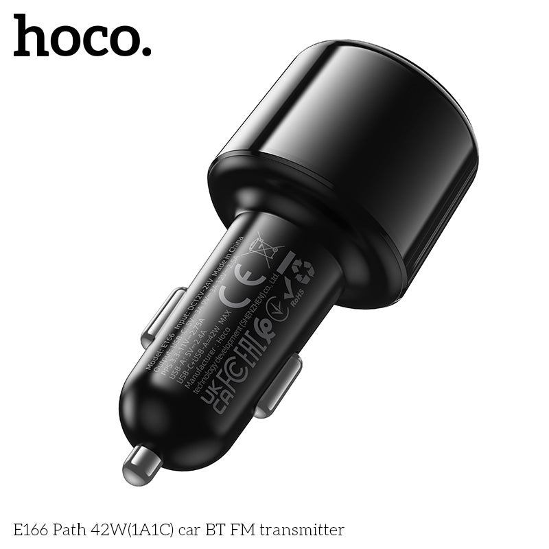 HD_SYNC:E166 Path 42W(1A1C) car BT FM transmitter