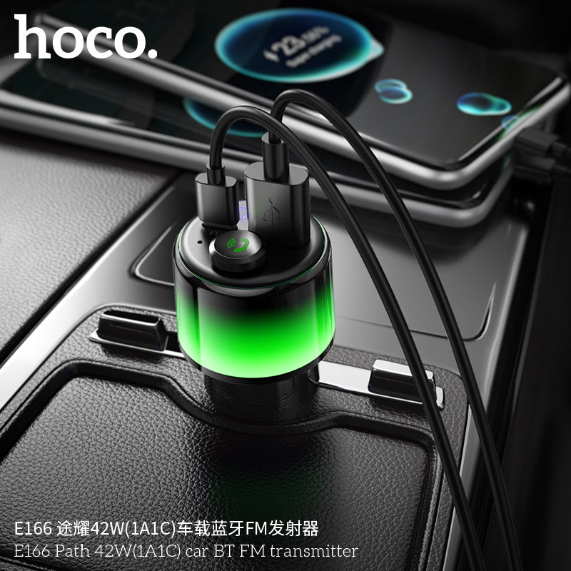 HD_SYNC:E166 Path 42W(1A1C) car BT FM transmitter