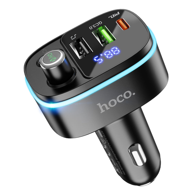 HD_SYNC:E62 Fast PD20W+QC3.0 car BT FM transmitter