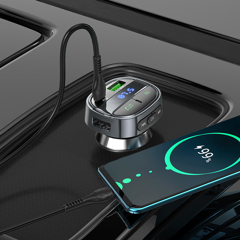 HD_SYNC:E70 PD30W+QC3.0 car BT FM transmitter