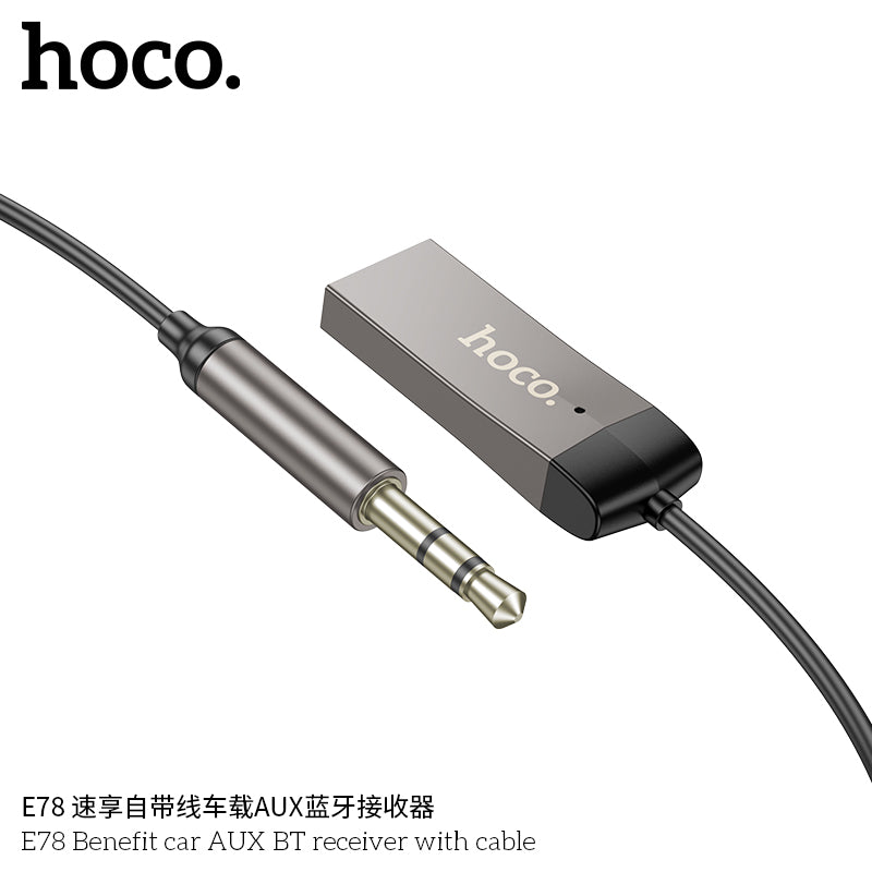 HD_SYNC:E78 Benefit car AUX BT receiver with cable