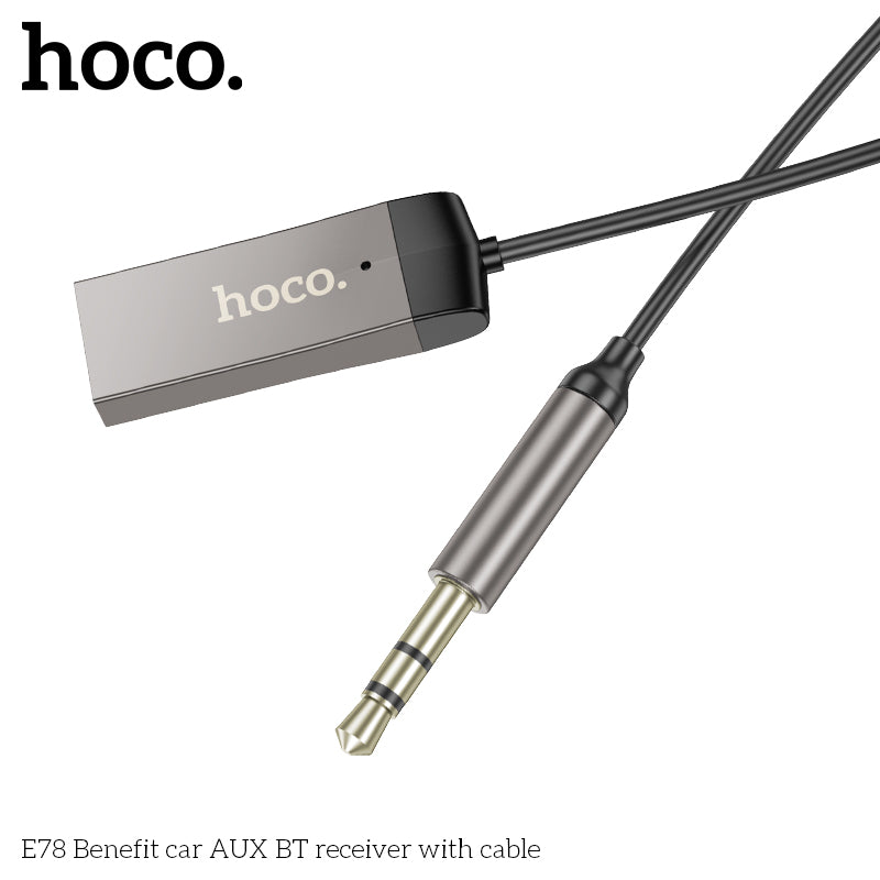 HD_SYNC:E78 Benefit car AUX BT receiver with cable