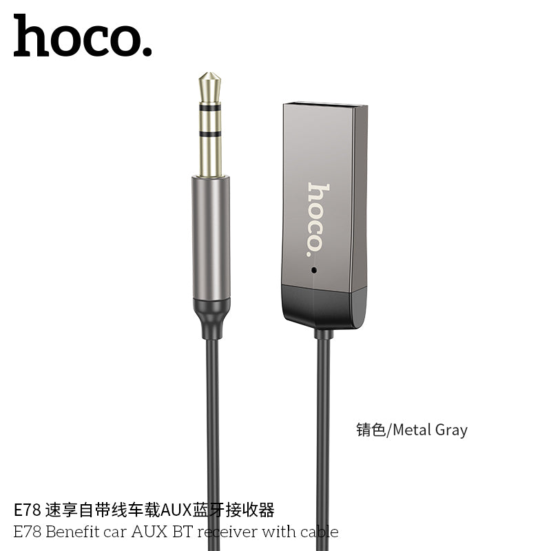HD_SYNC:E78 Benefit car AUX BT receiver with cable