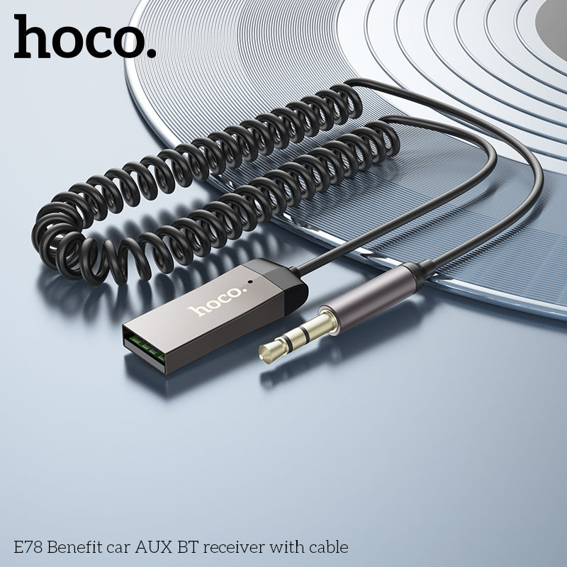 HD_SYNC:E78 Benefit car AUX BT receiver with cable