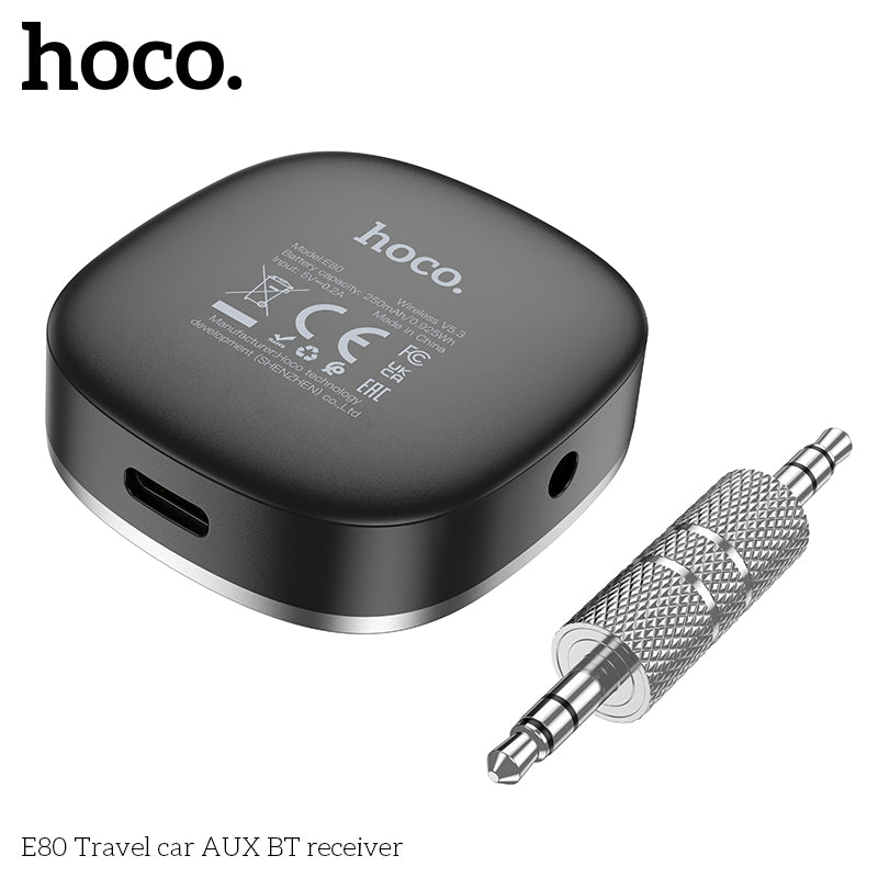 HD_SYNC:E80 Travel car AUX BT receiver