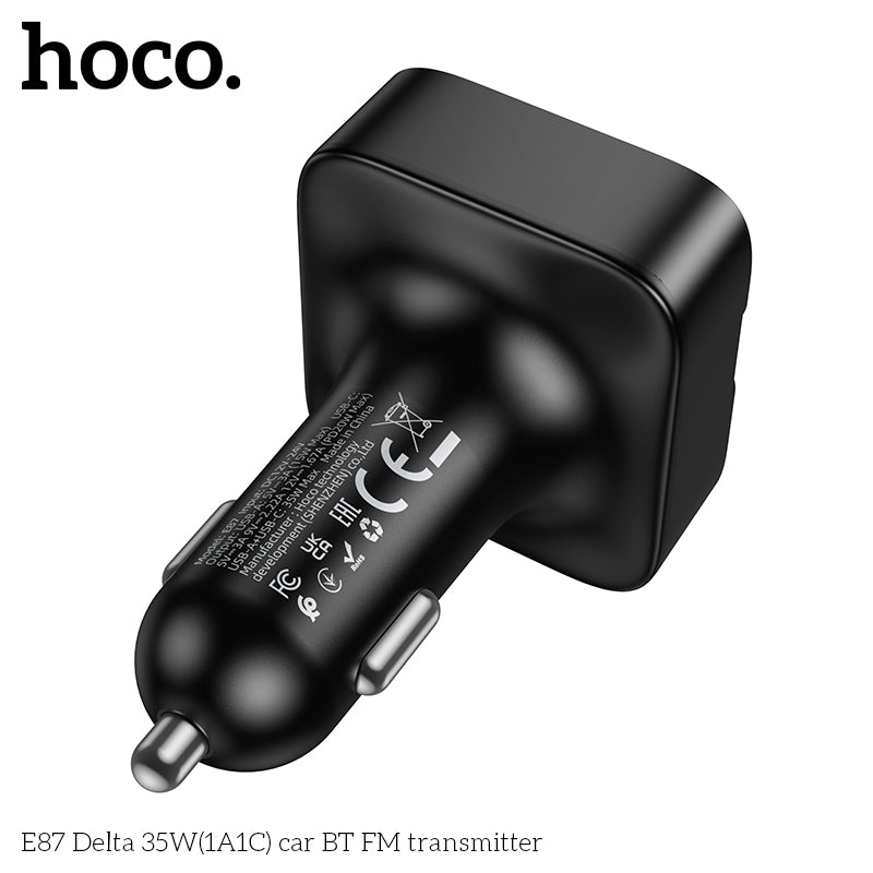 HD_SYNC:E87 Delta 35W(1A1C) car BT FM transmitter