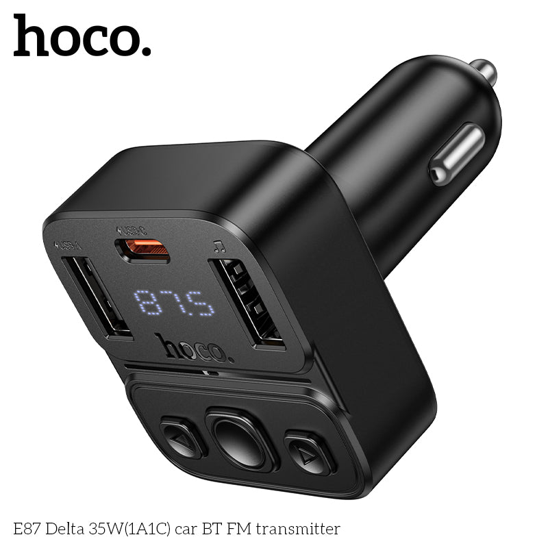HD_SYNC:E87 Delta 35W(1A1C) car BT FM transmitter