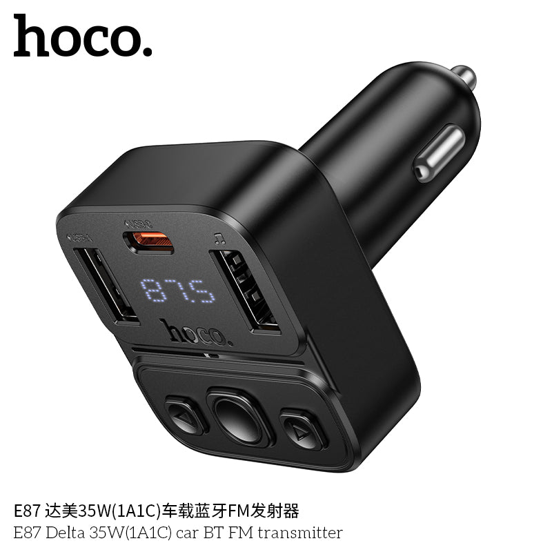 HD_SYNC:E87 Delta 35W(1A1C) car BT FM transmitter