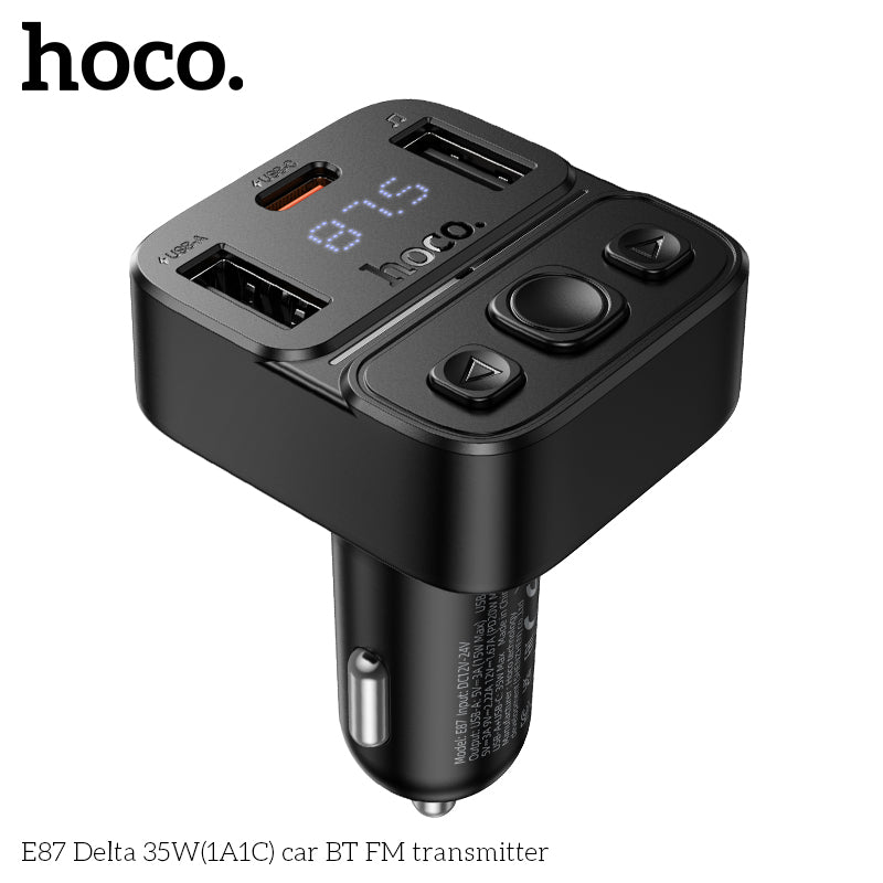 HD_SYNC:E87 Delta 35W(1A1C) car BT FM transmitter