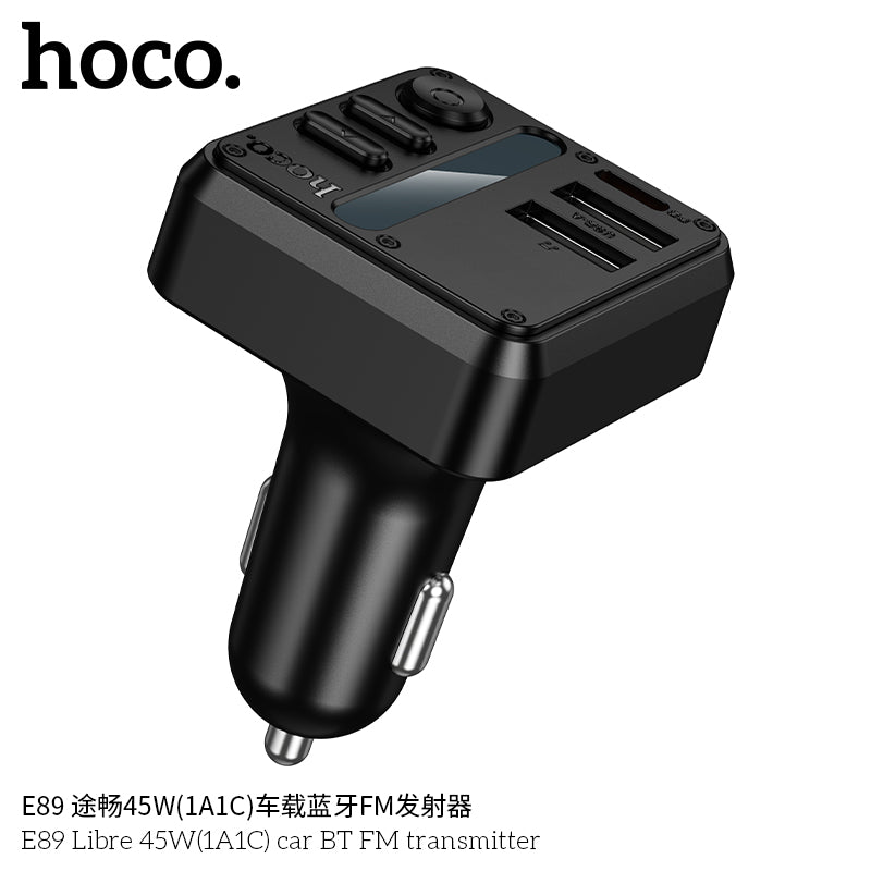 HD_SYNC:E89 Libre 45W(1A1C) car BT FM transmitter