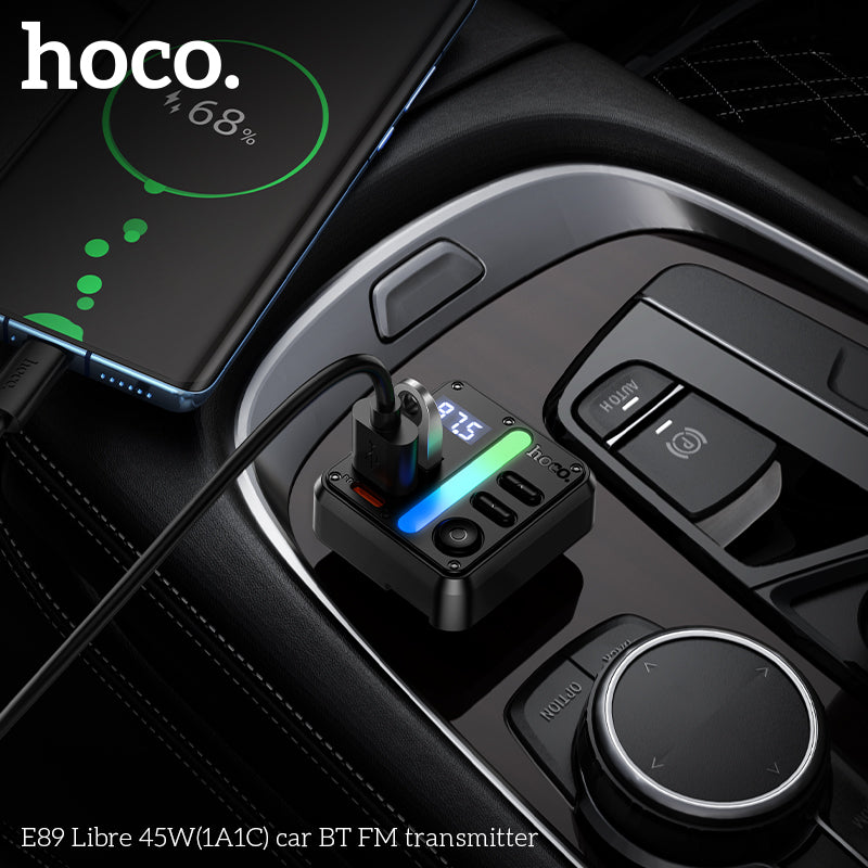 HD_SYNC:E89 Libre 45W(1A1C) car BT FM transmitter