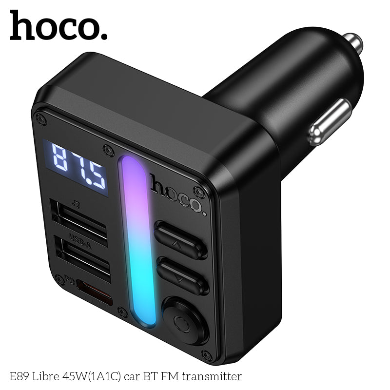 HD_SYNC:E89 Libre 45W(1A1C) car BT FM transmitter